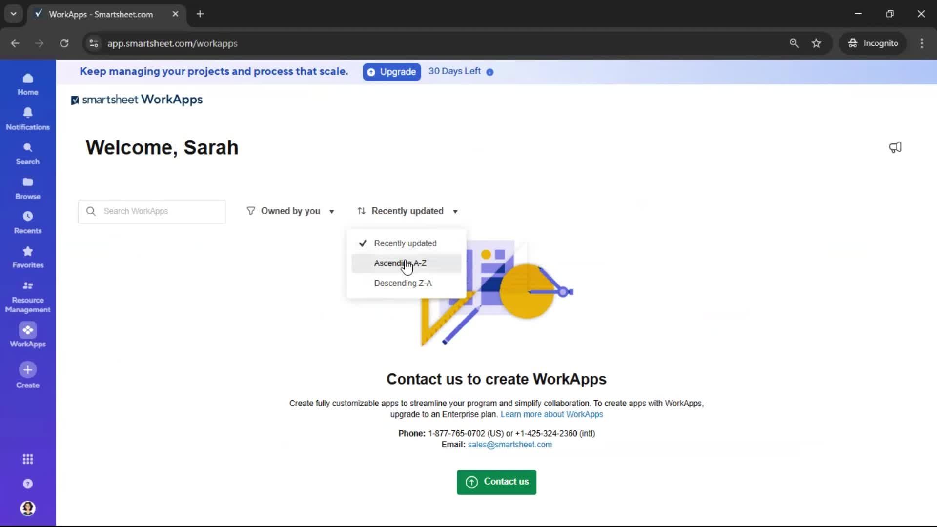 General browsing screenshot