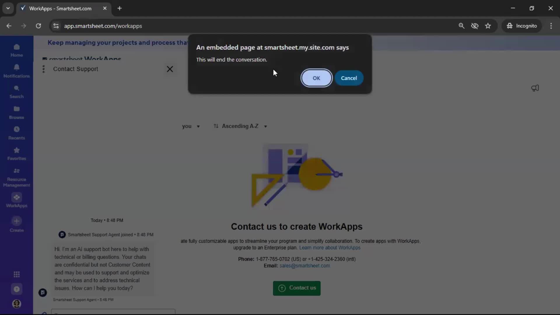 General browsing screenshot