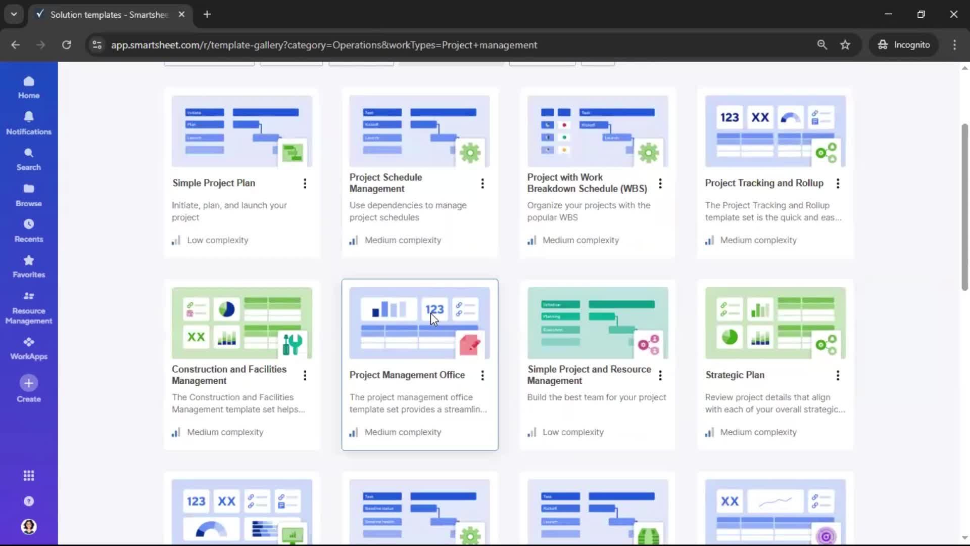 General browsing screenshot