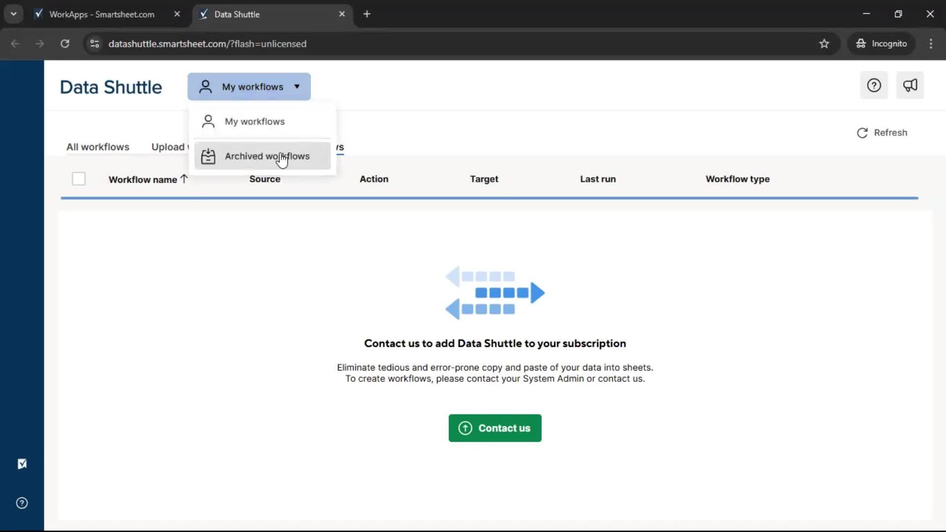 General browsing screenshot