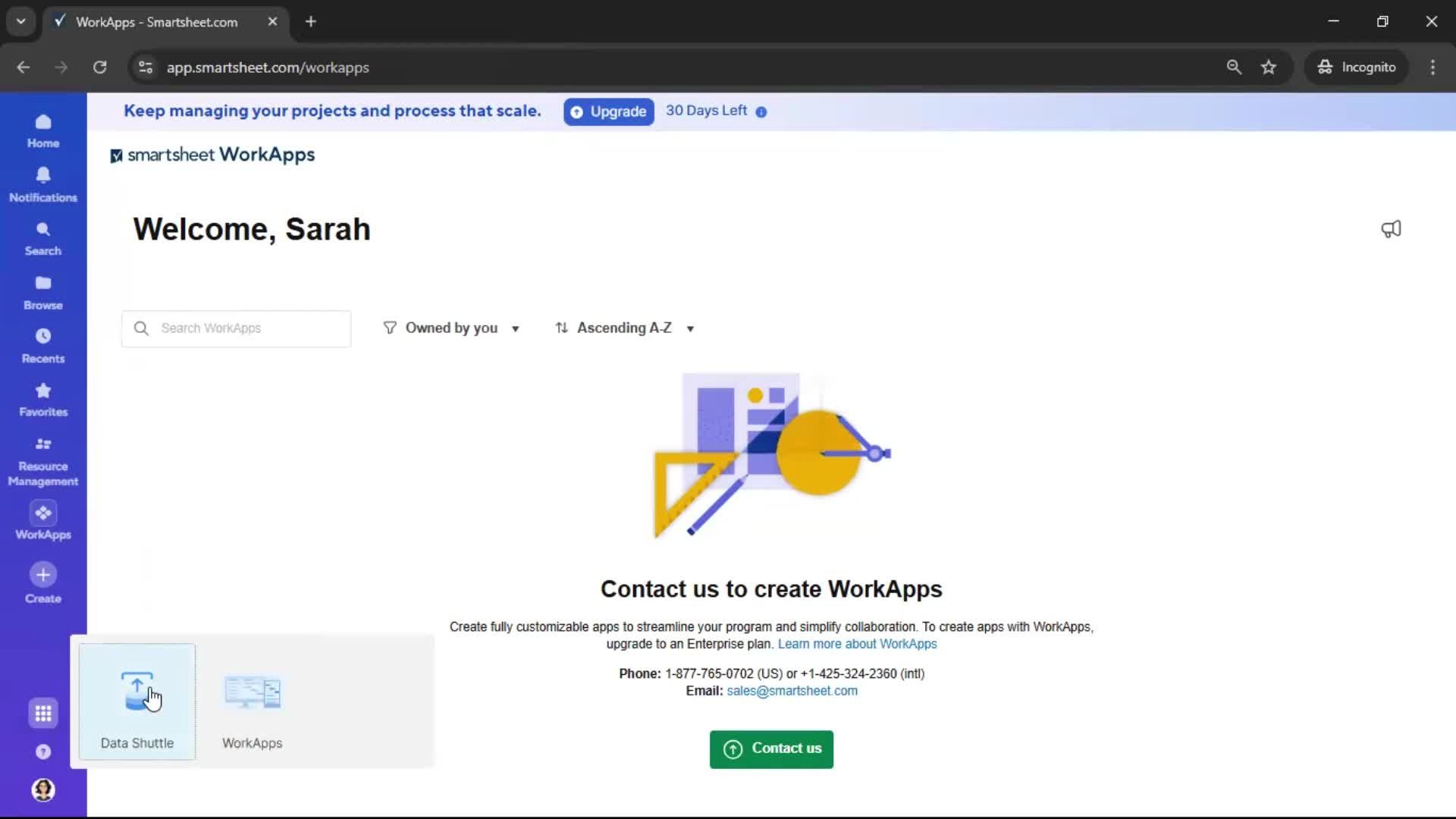General browsing screenshot