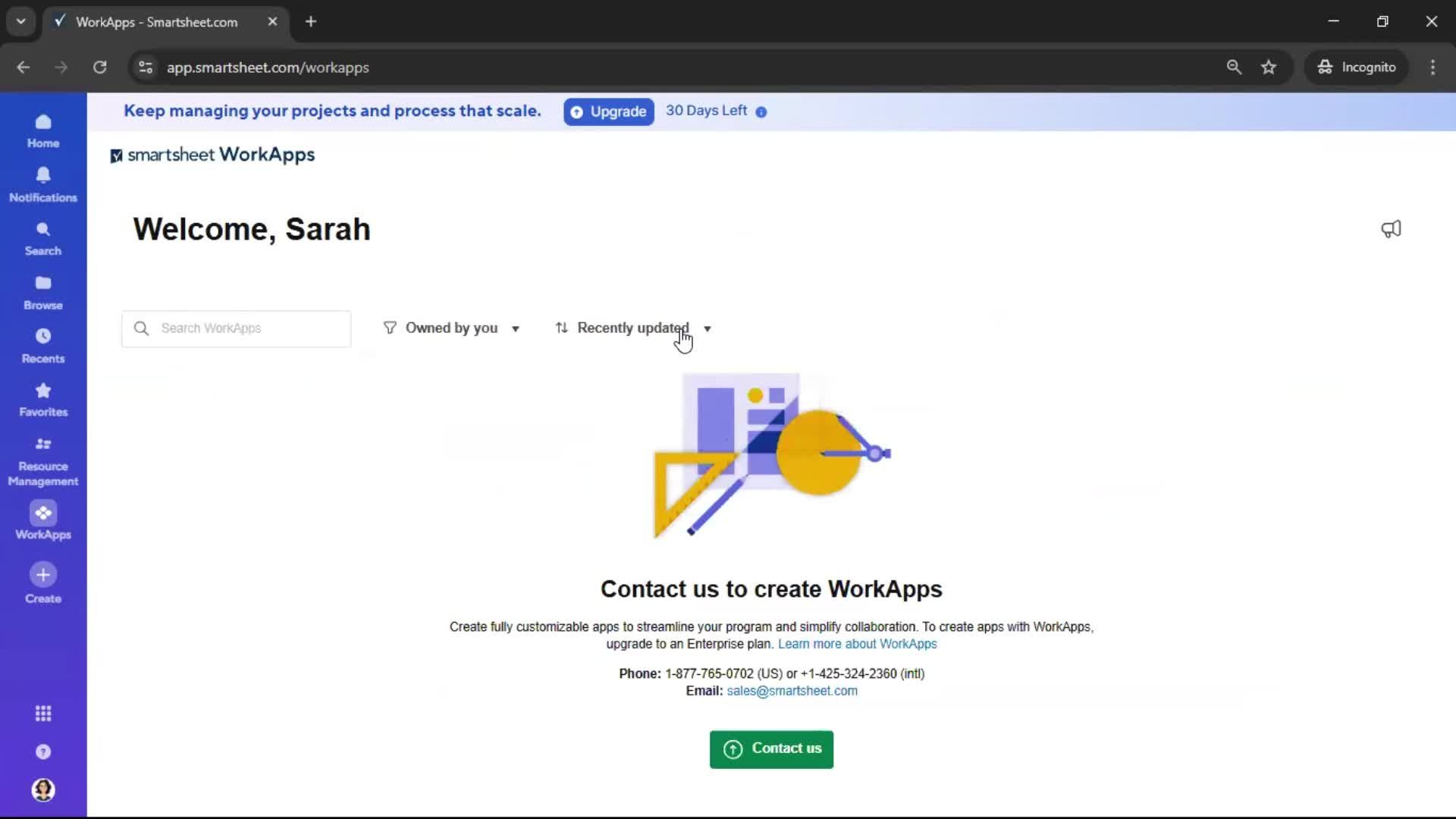 General browsing screenshot