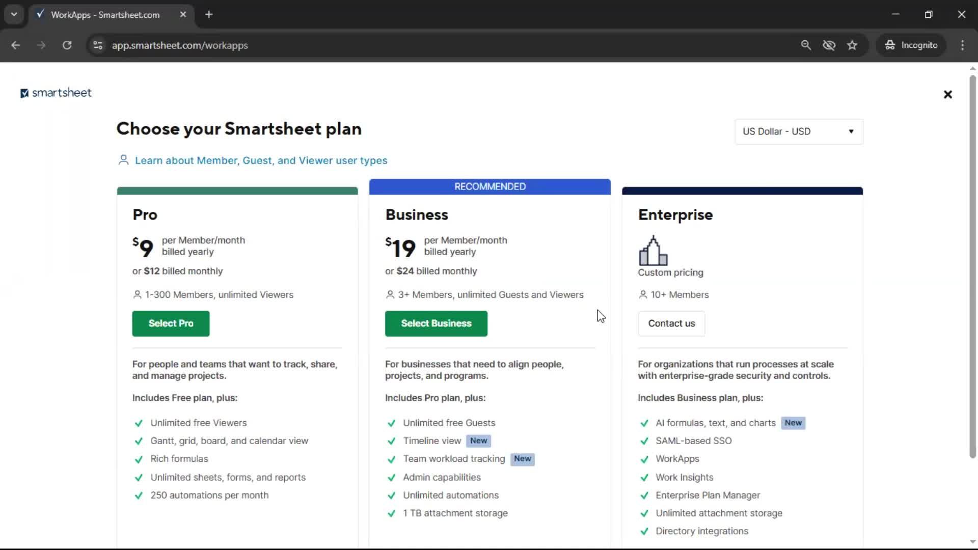 General browsing screenshot