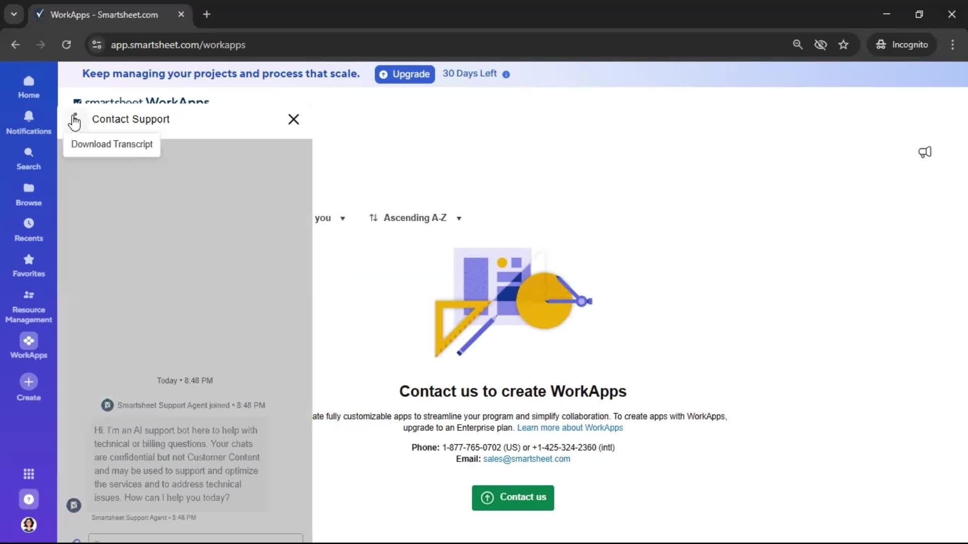 General browsing screenshot