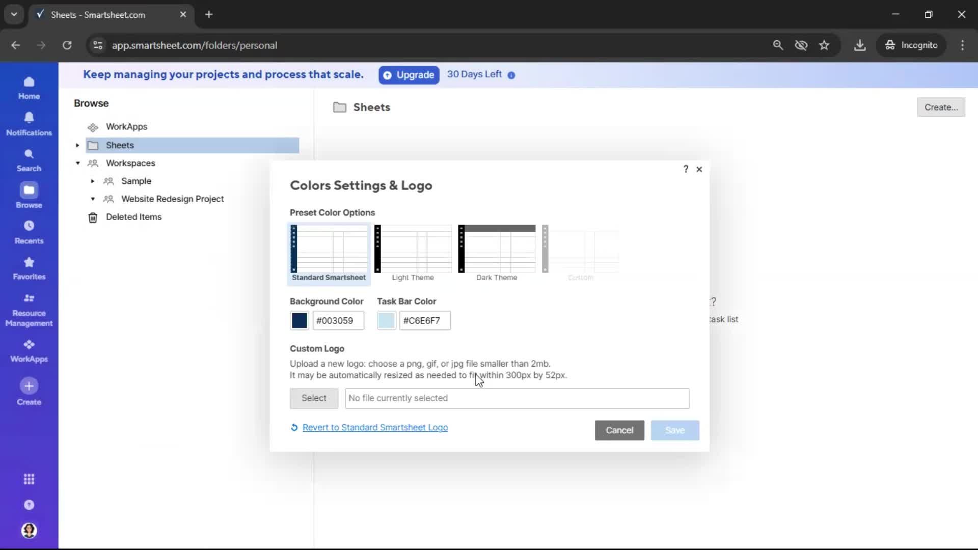 General browsing screenshot