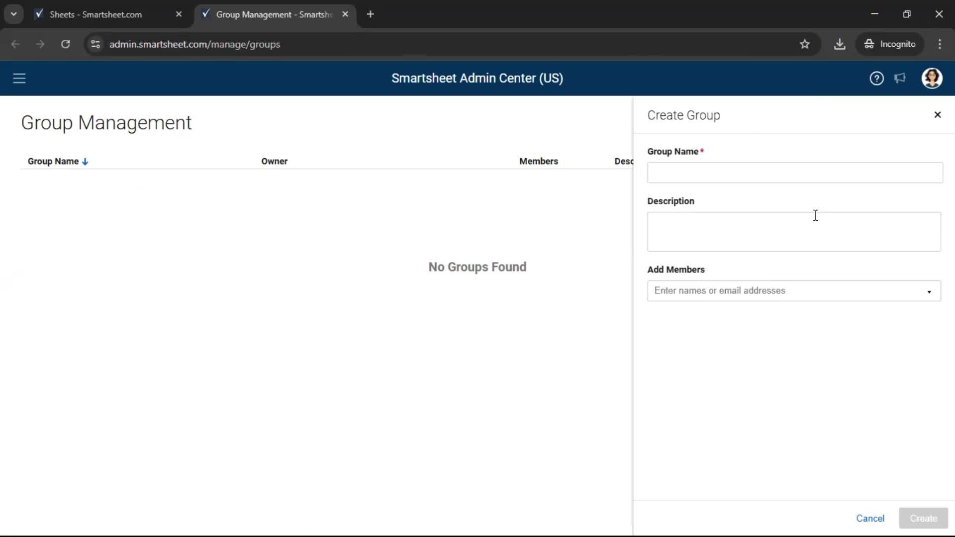 General browsing screenshot
