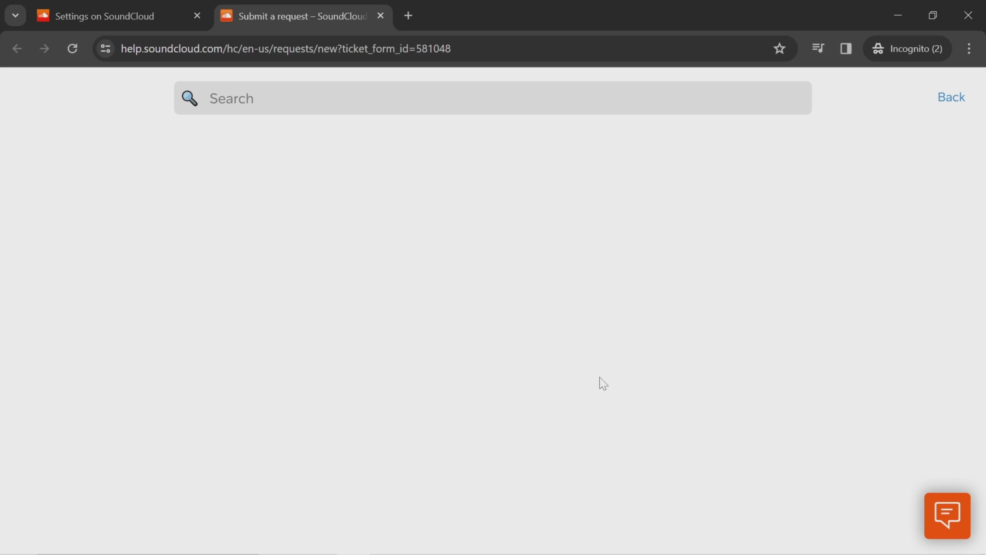 General browsing on SoundCloud video thumbnail