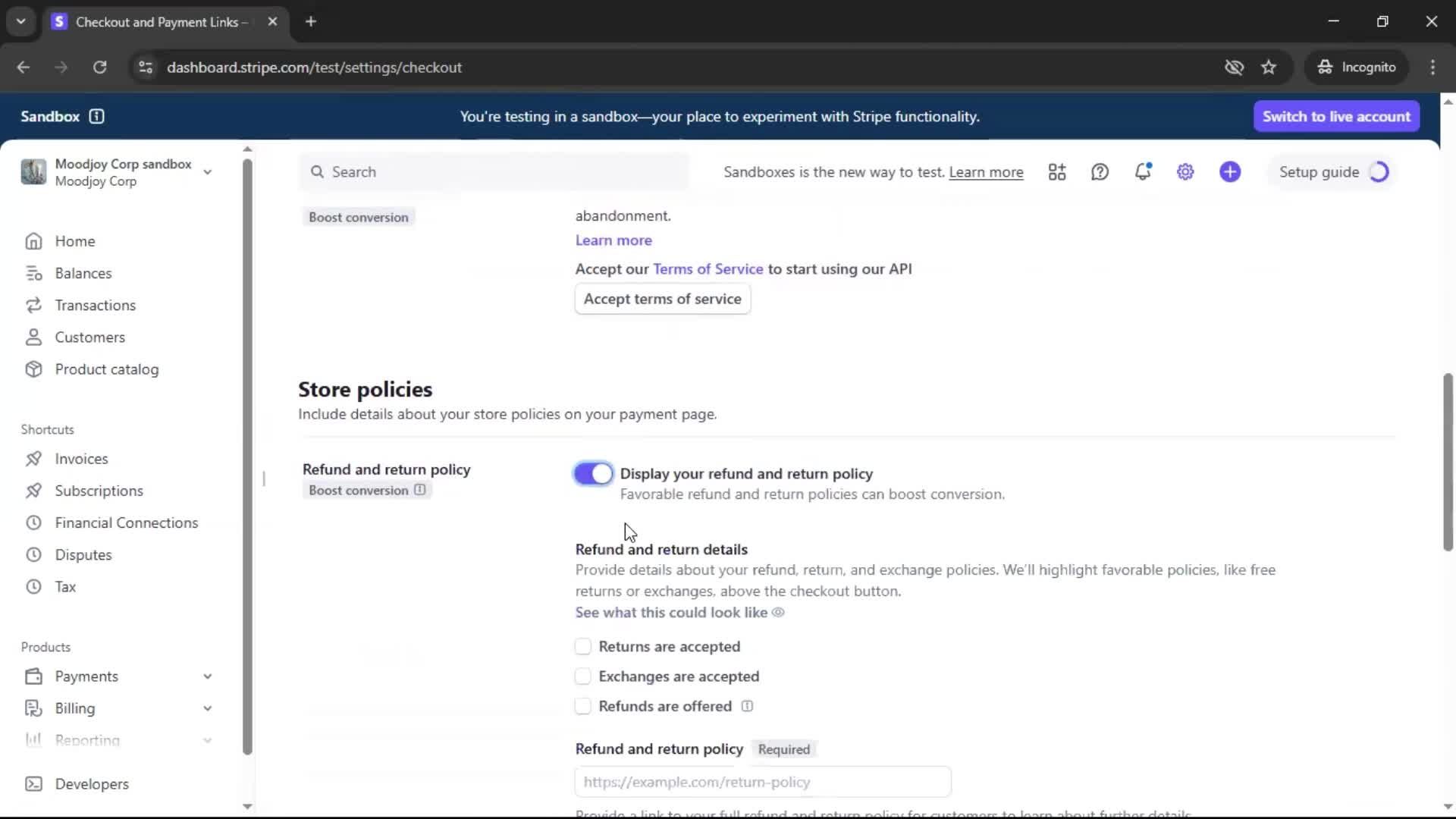 General browsing screenshot
