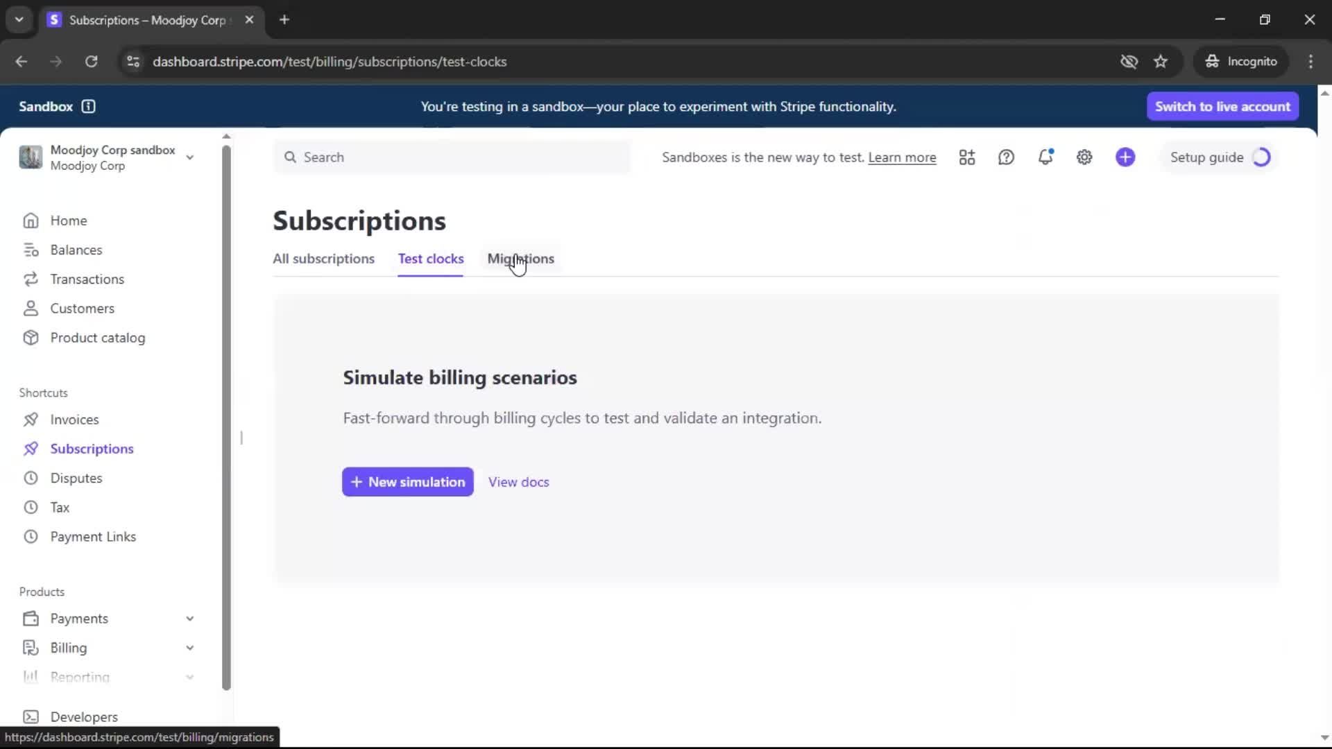 General browsing screenshot