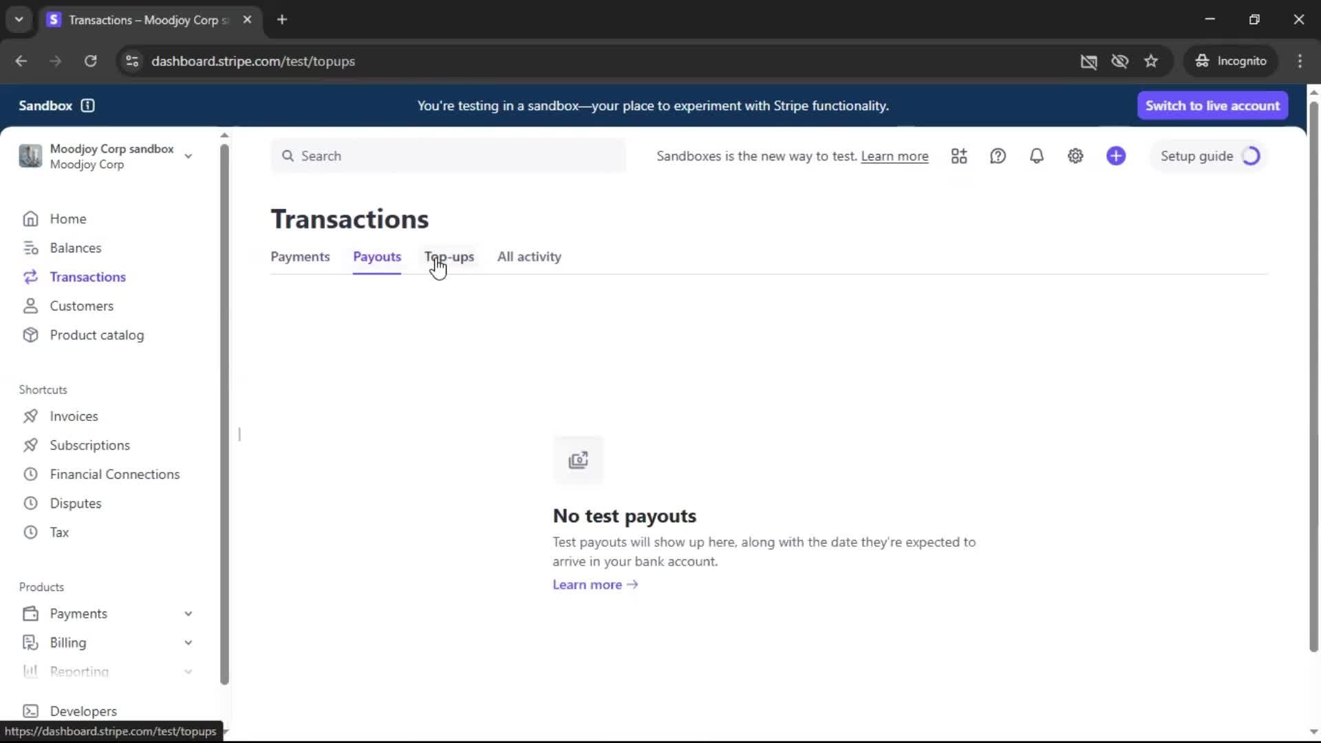 General browsing screenshot