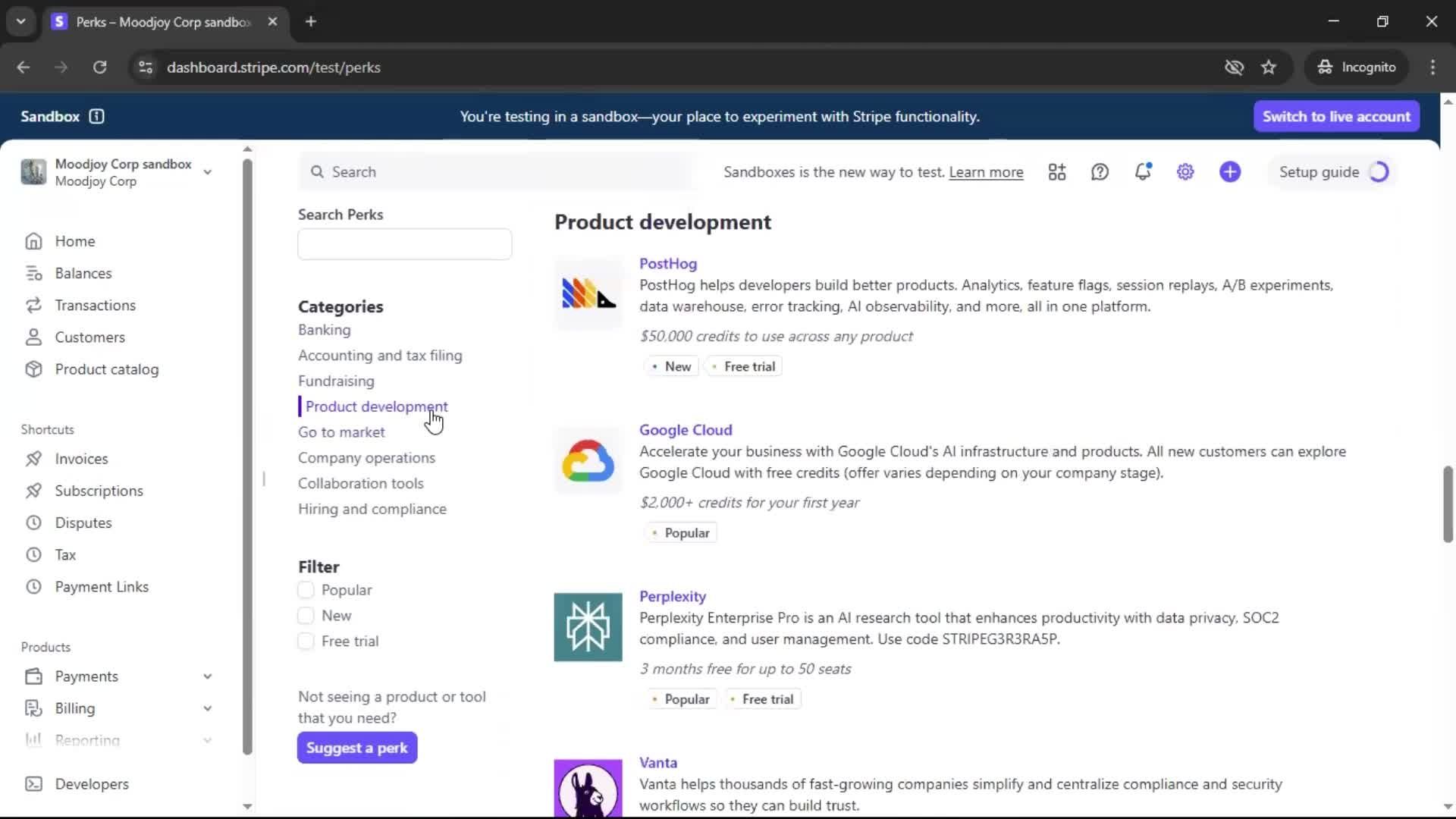 General browsing screenshot