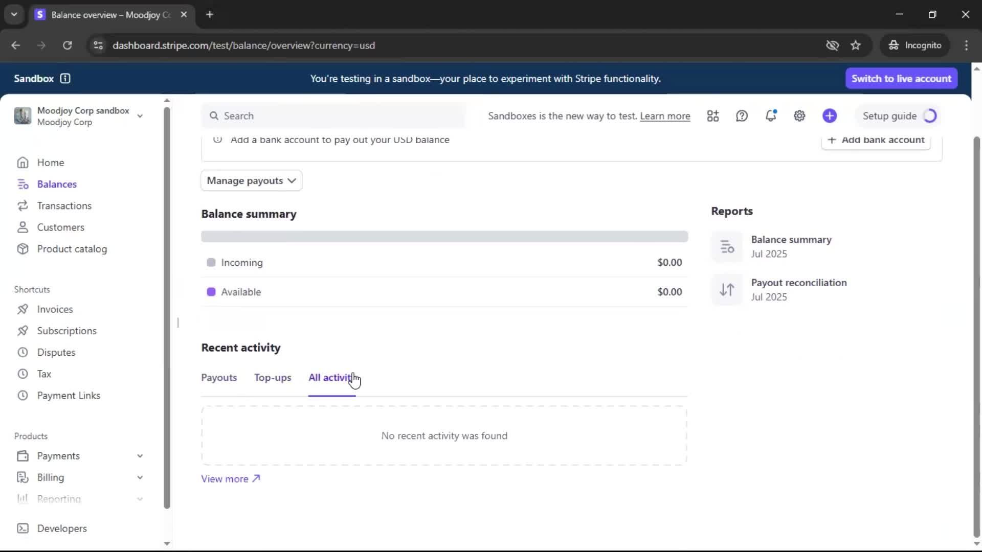 General browsing screenshot