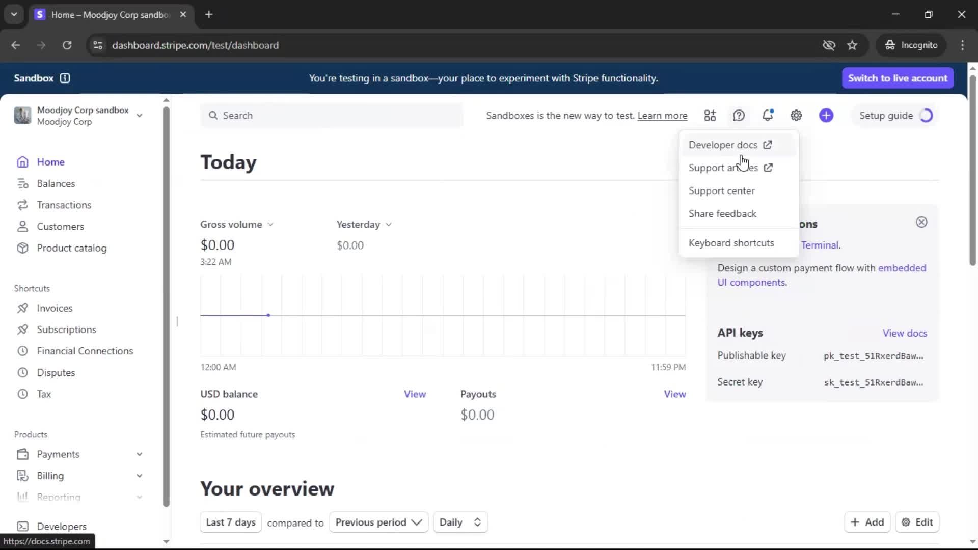 General browsing screenshot