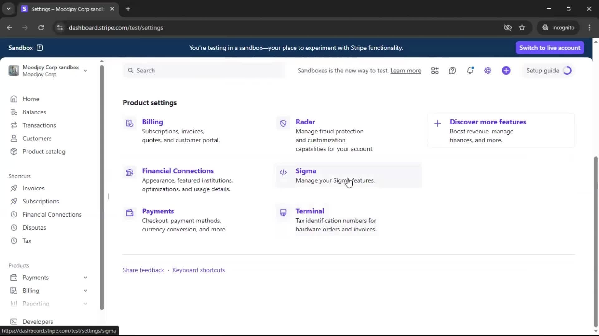 General browsing screenshot