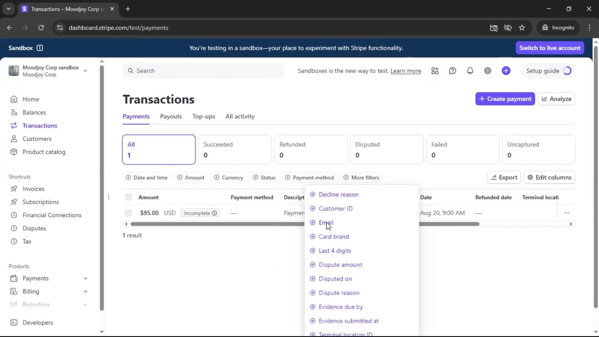 General browsing screenshot