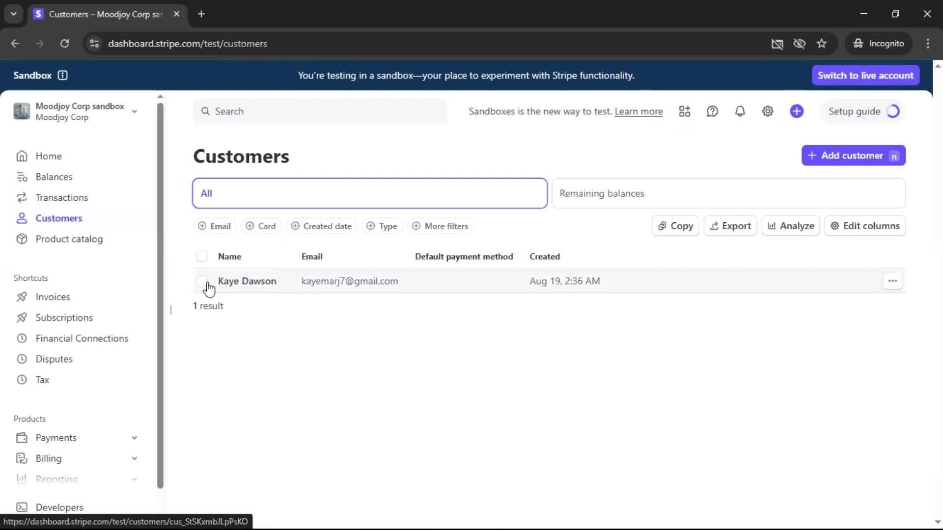 General browsing screenshot