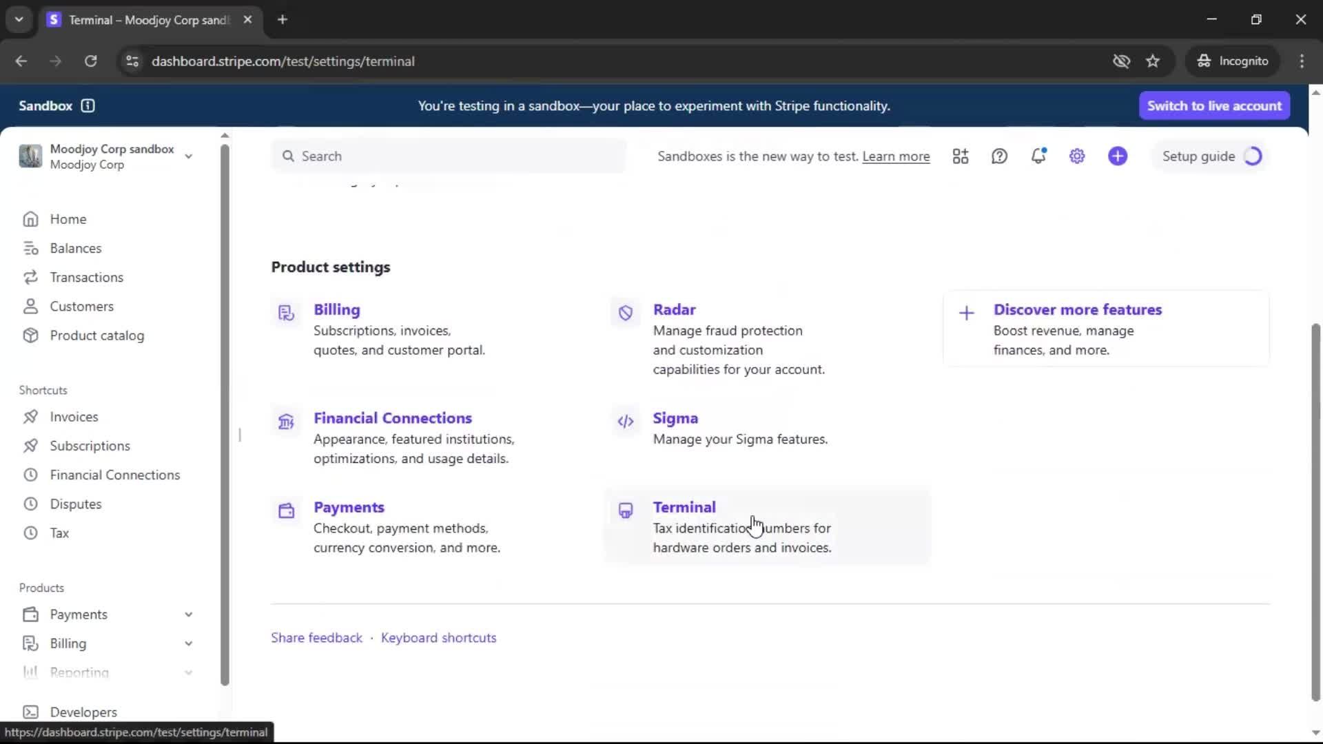 General browsing screenshot