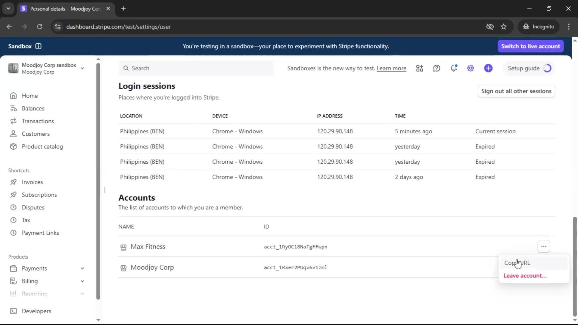General browsing on Stripe video thumbnail
