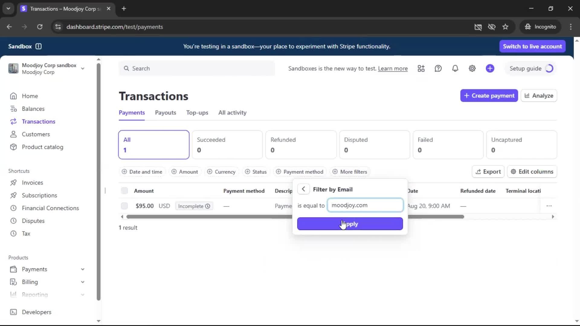 General browsing screenshot