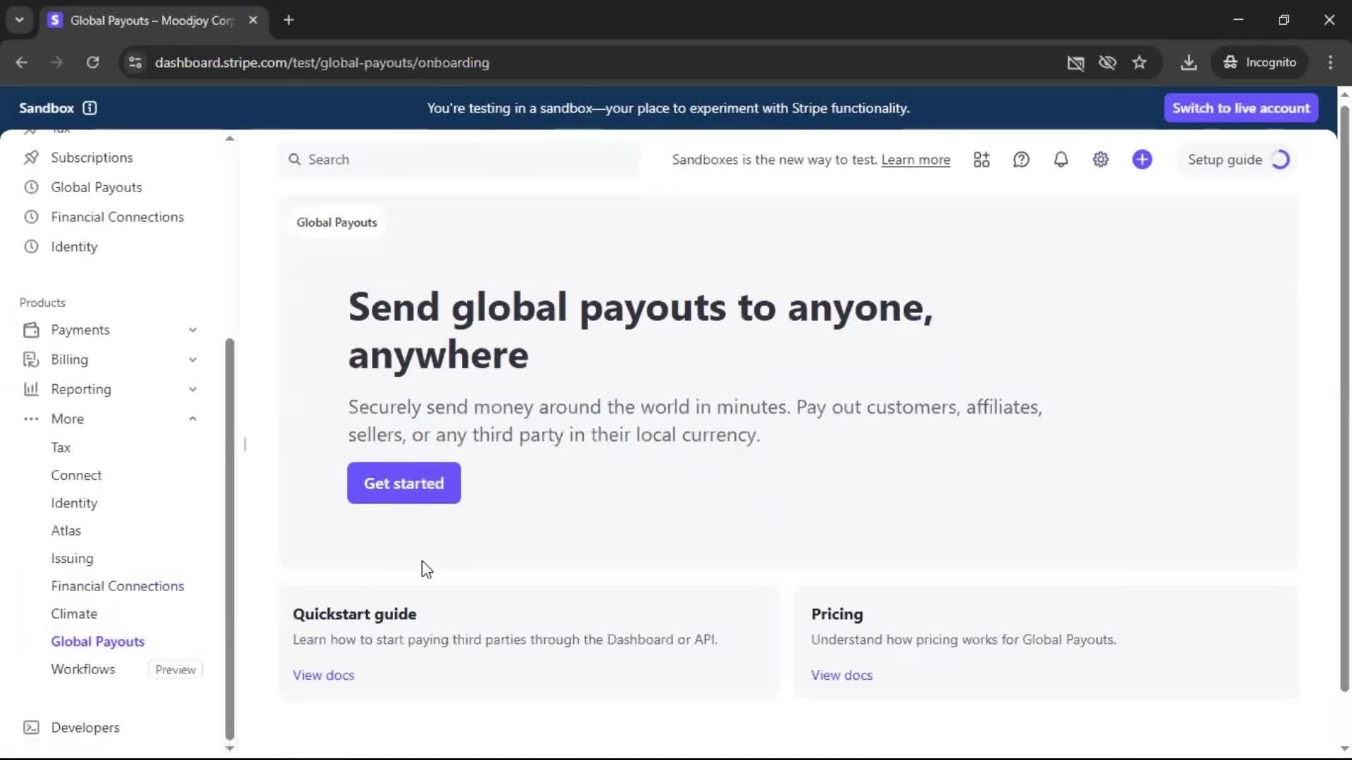General browsing screenshot