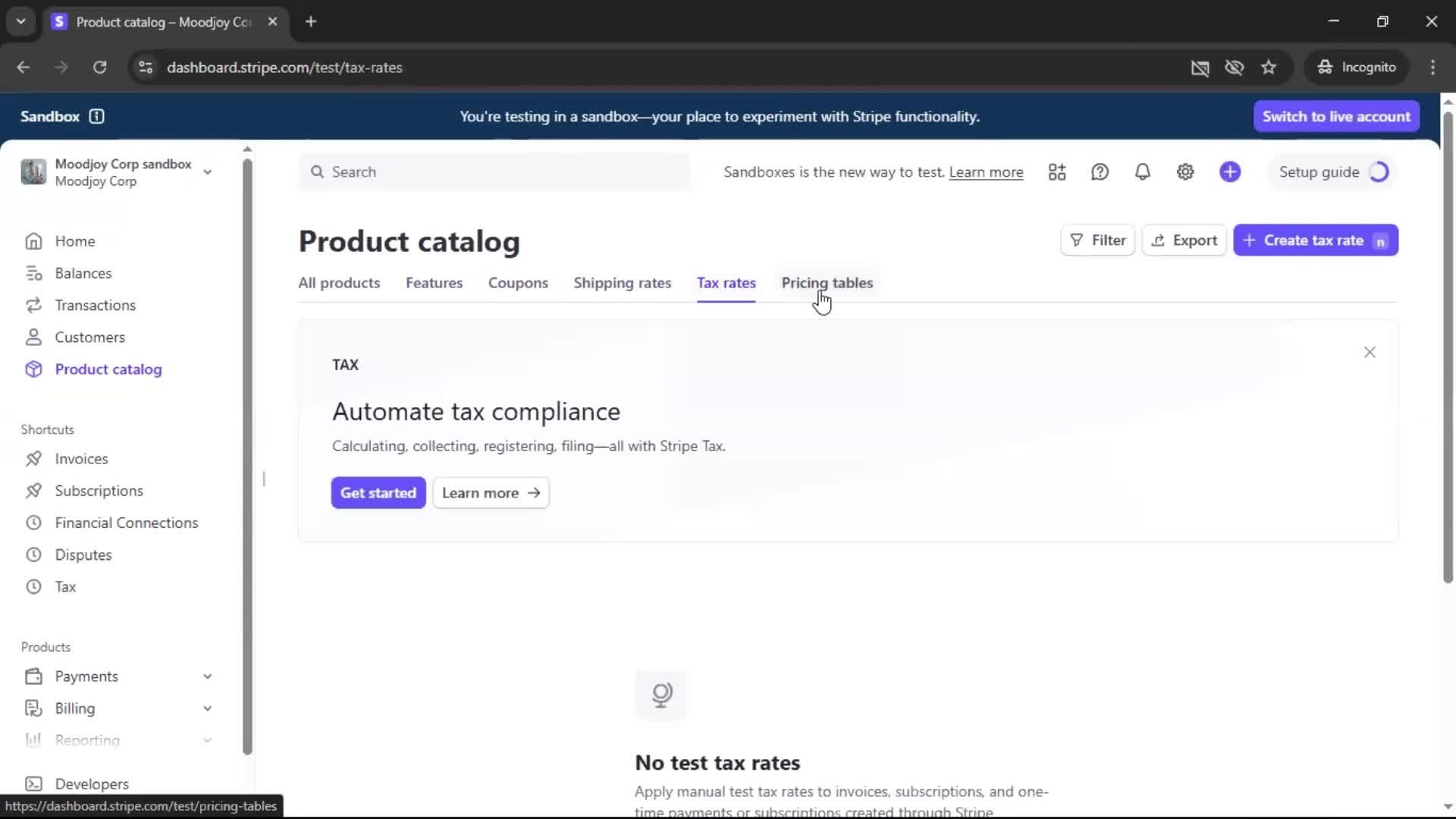 General browsing screenshot