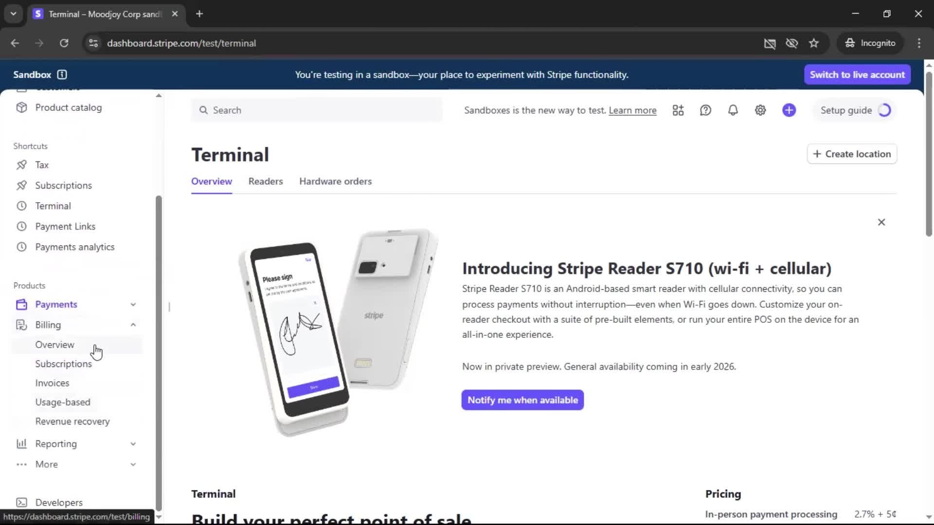 General browsing screenshot