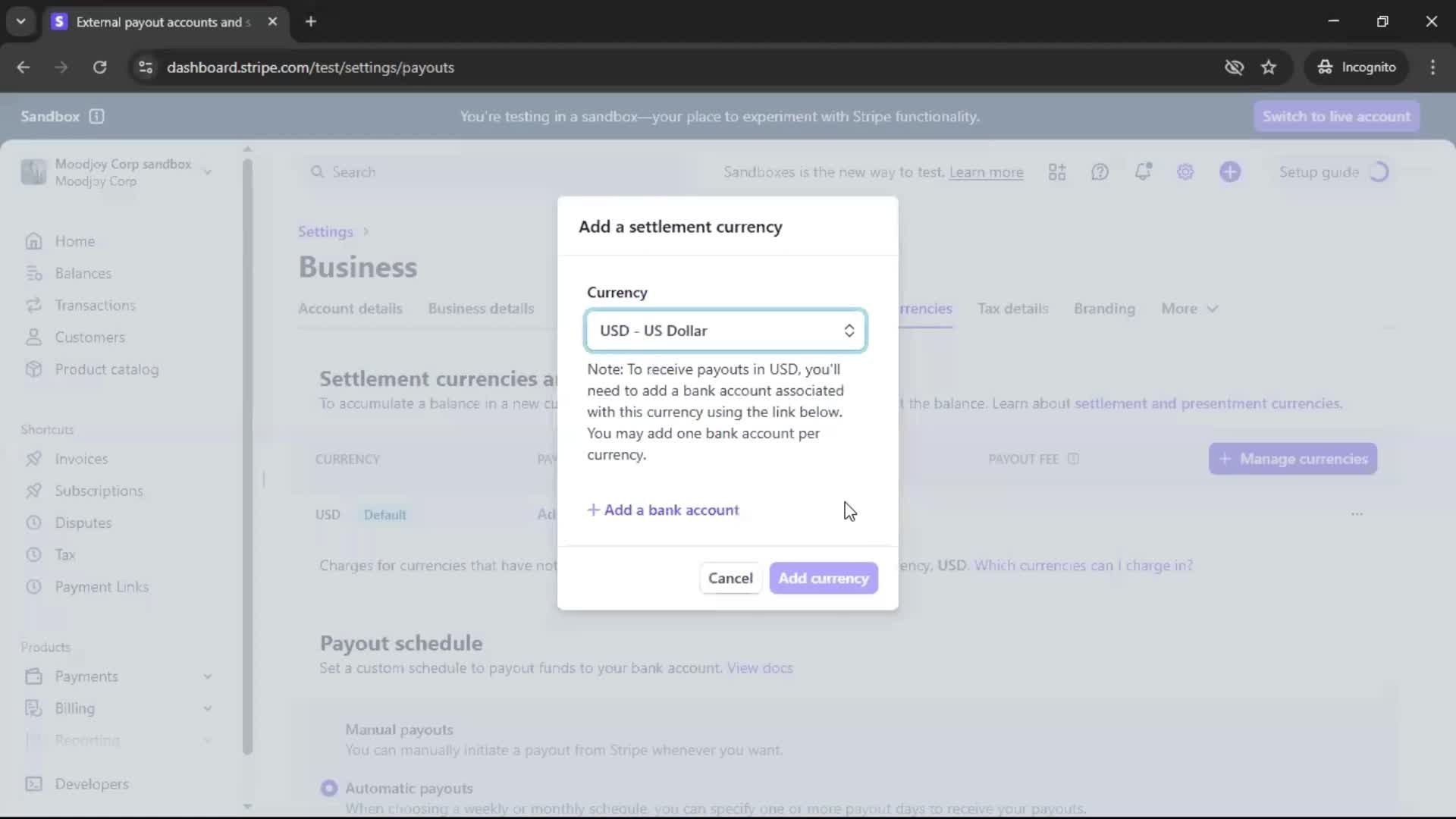 General browsing screenshot