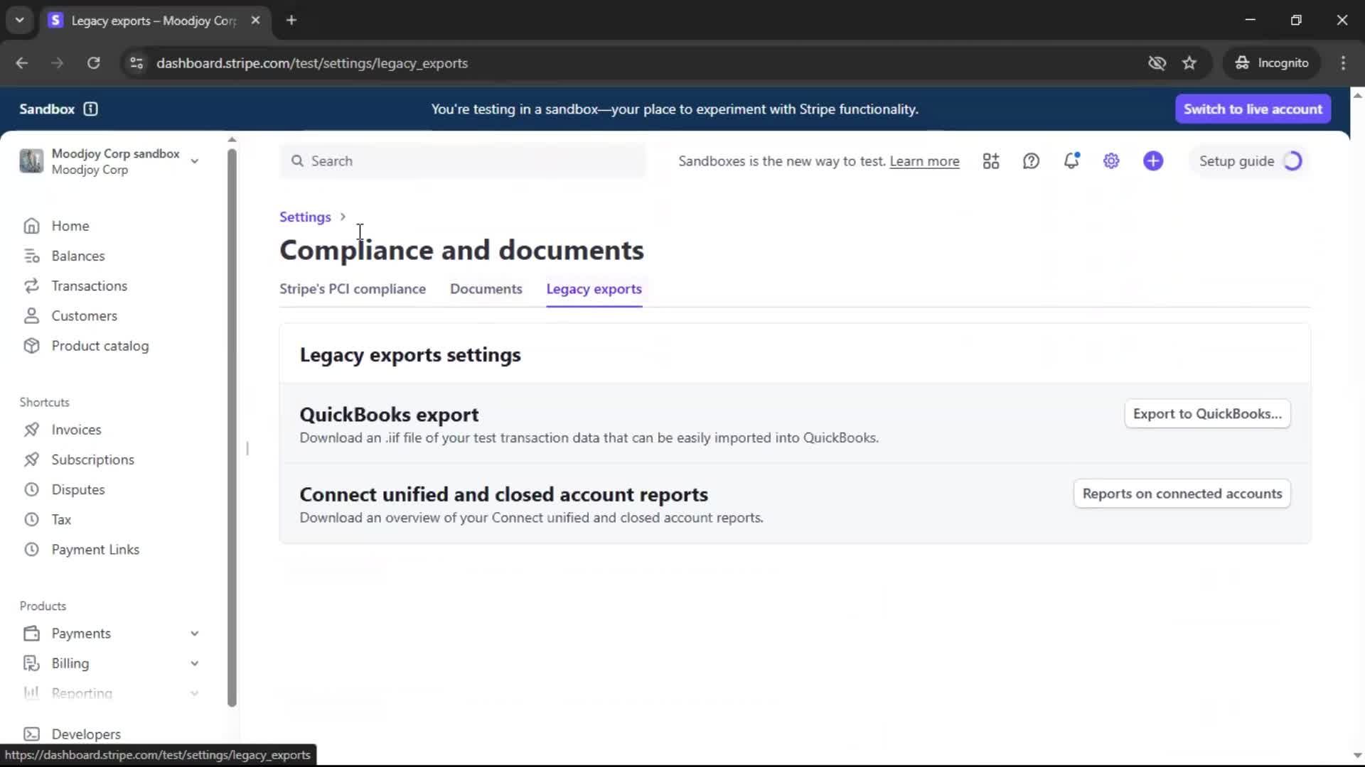 General browsing screenshot