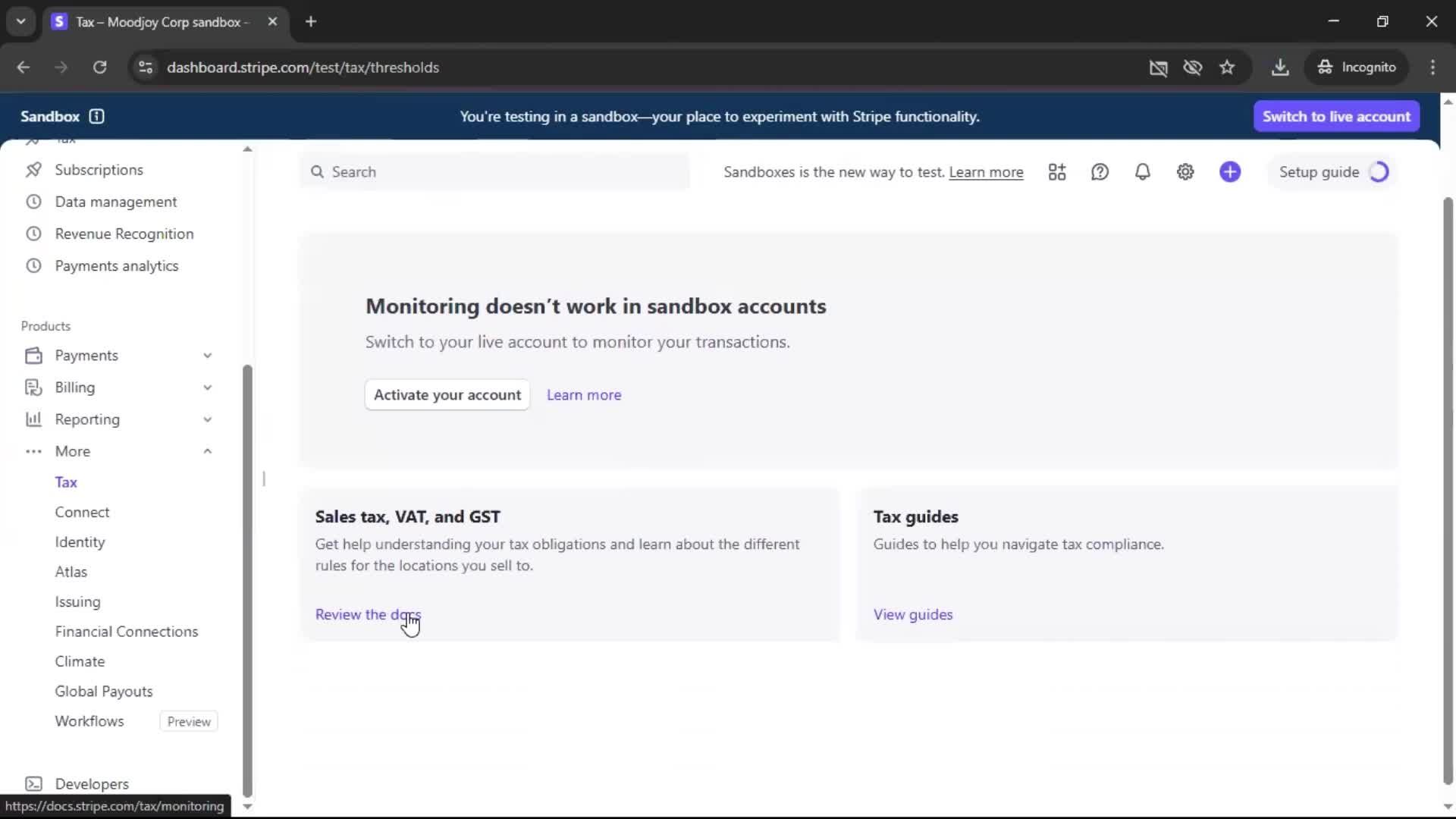 General browsing screenshot