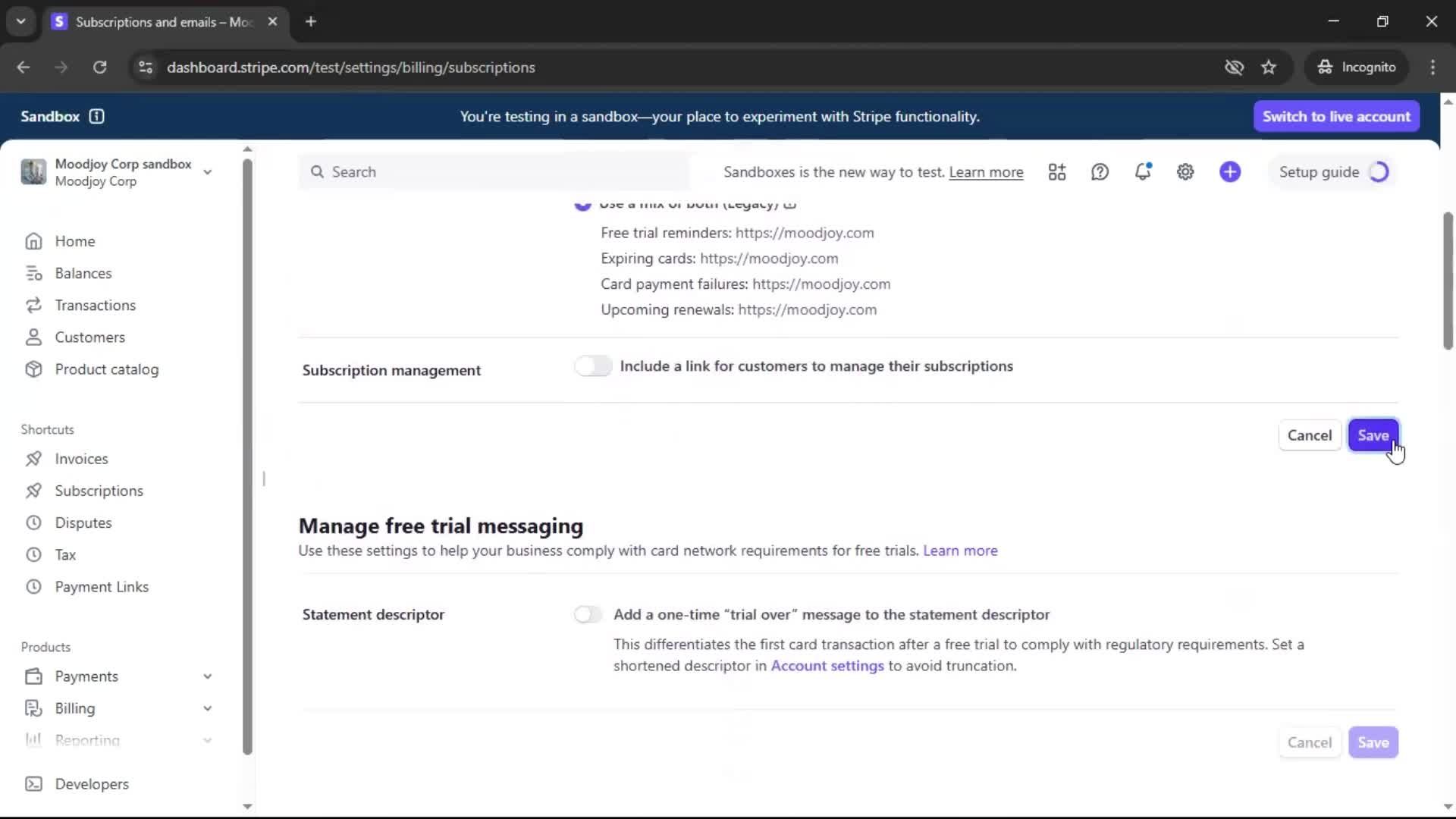 General browsing screenshot