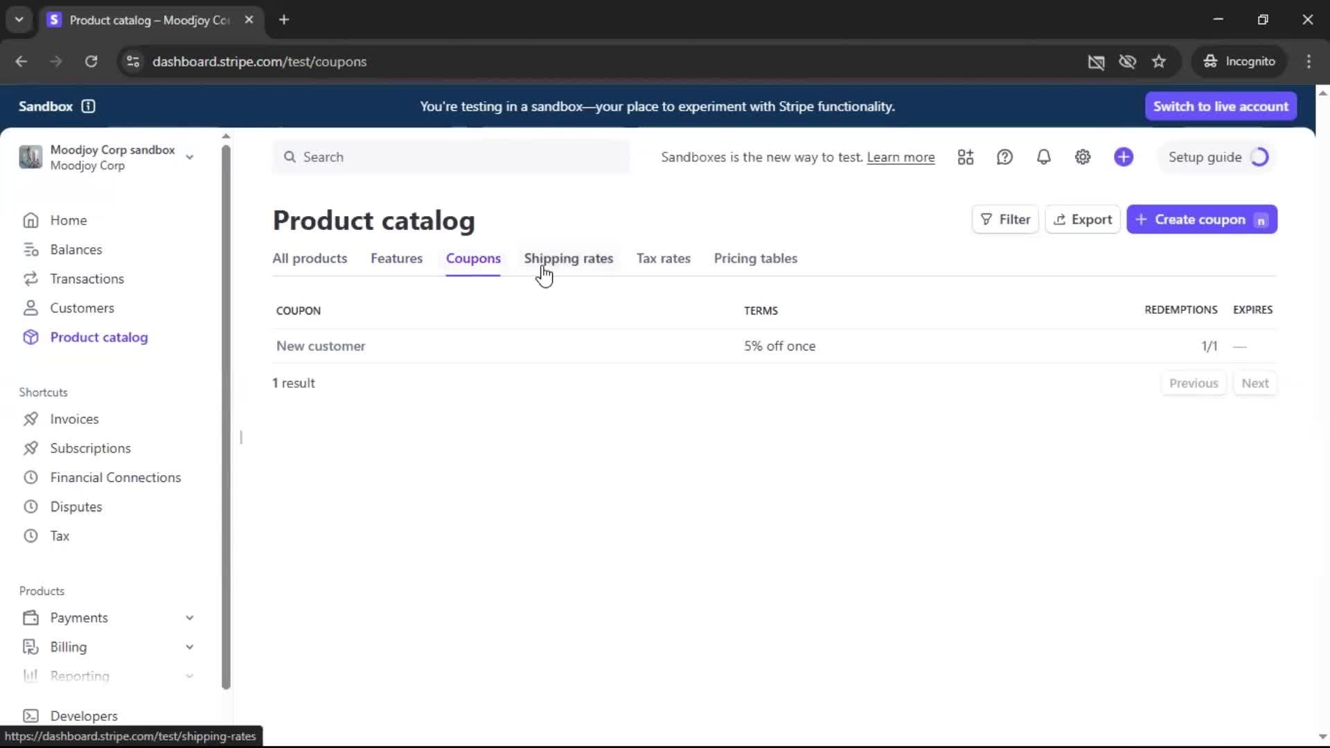 General browsing screenshot