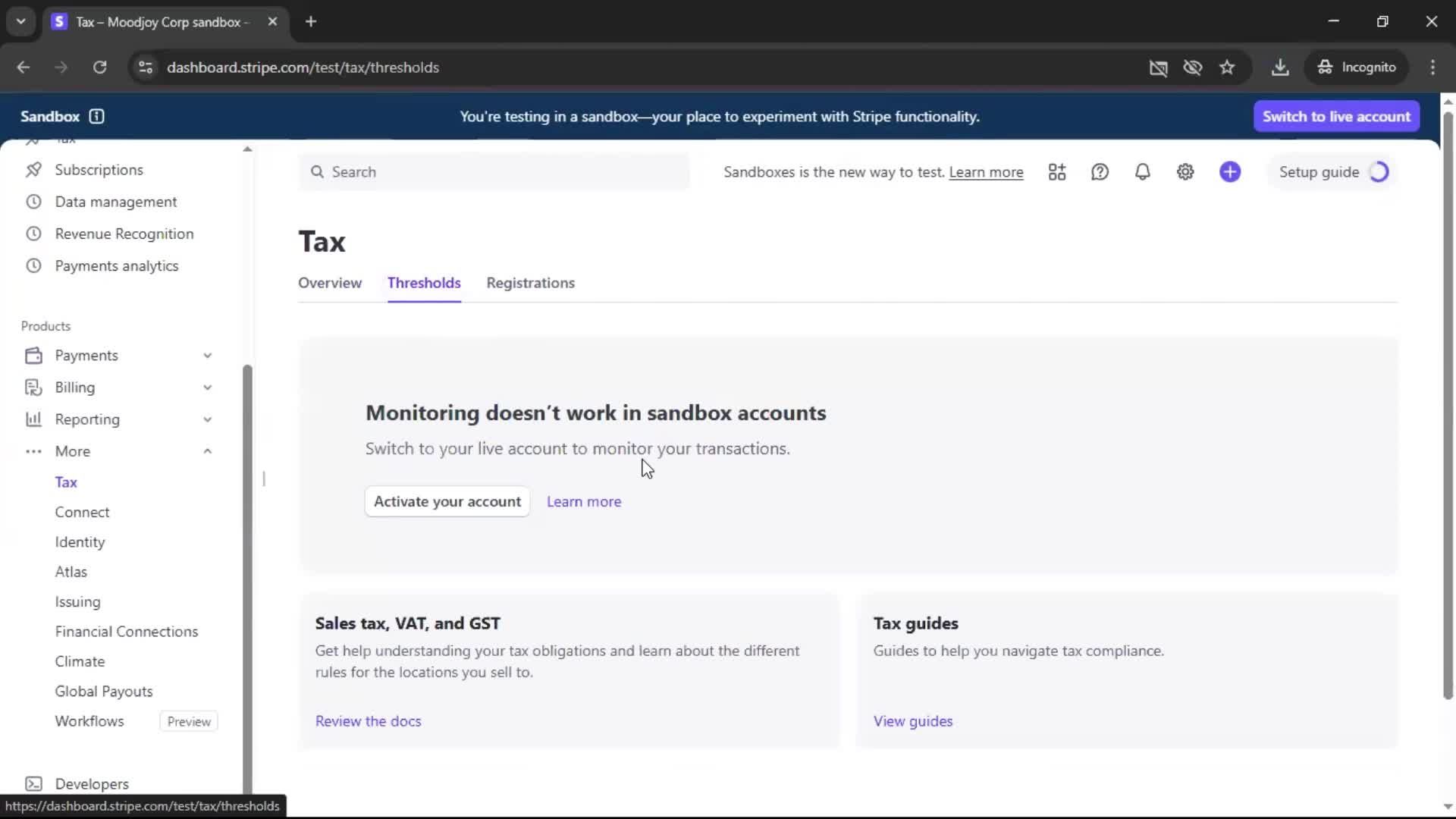 General browsing screenshot