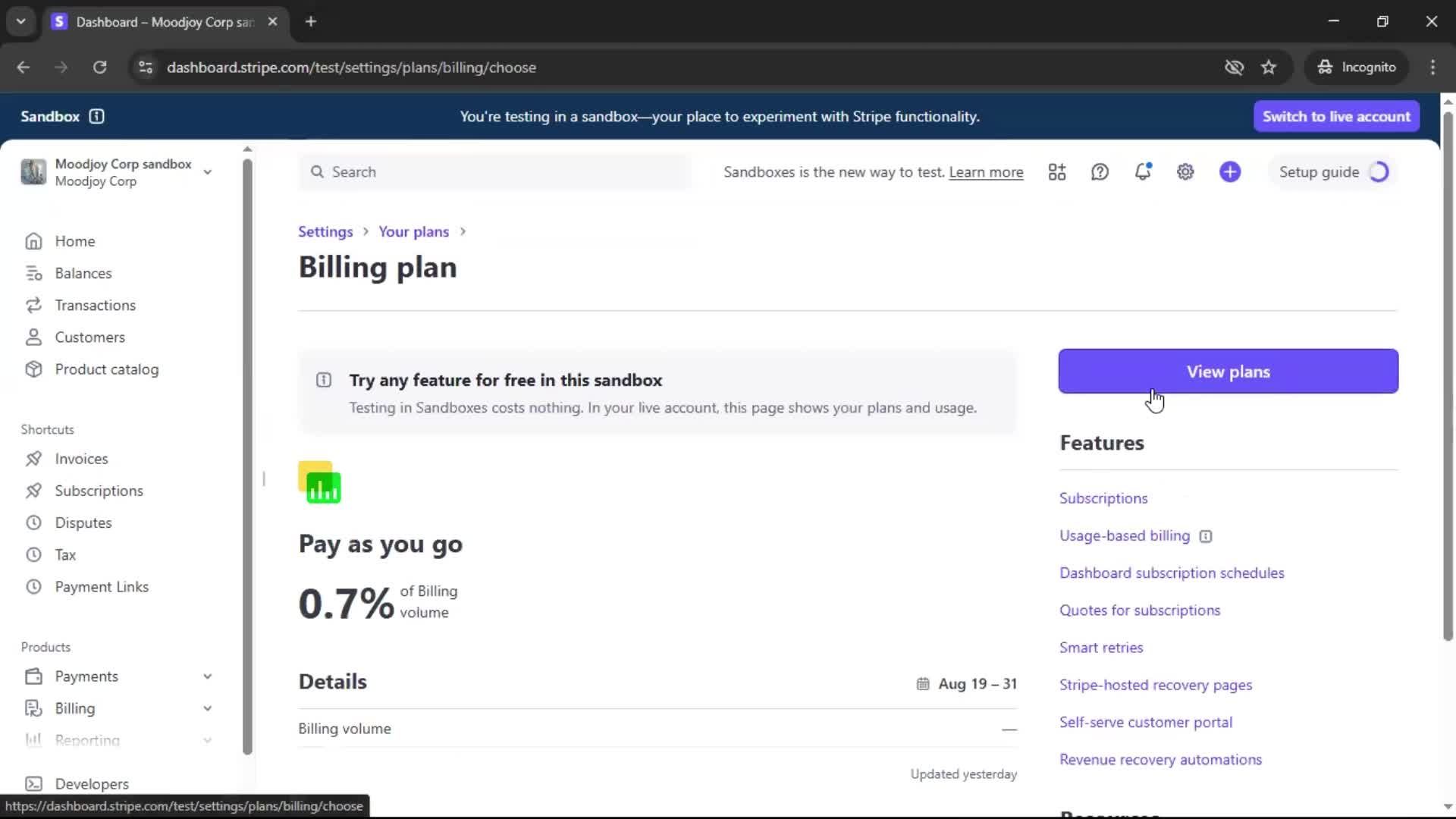 General browsing on Stripe video thumbnail