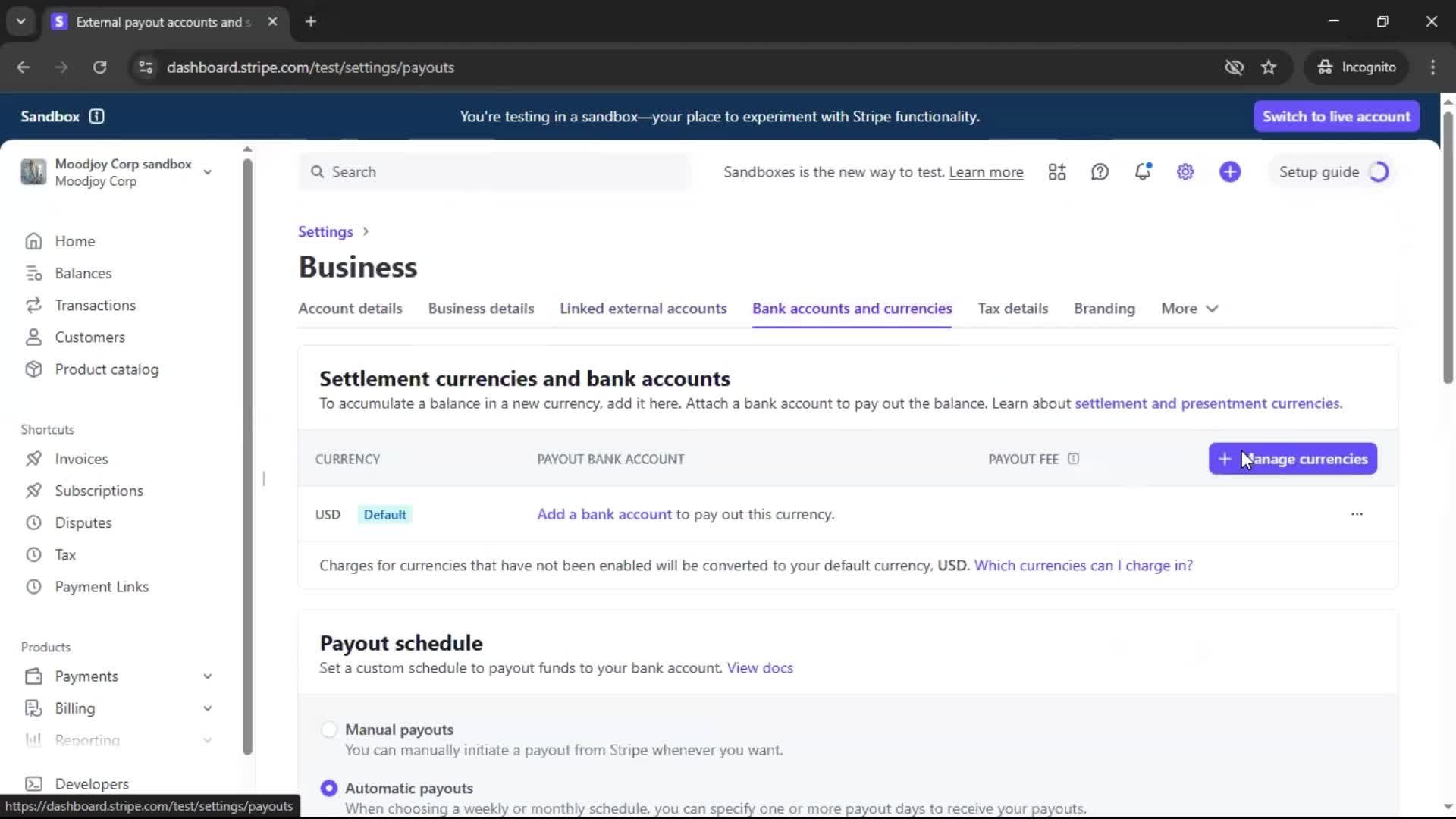 General browsing screenshot
