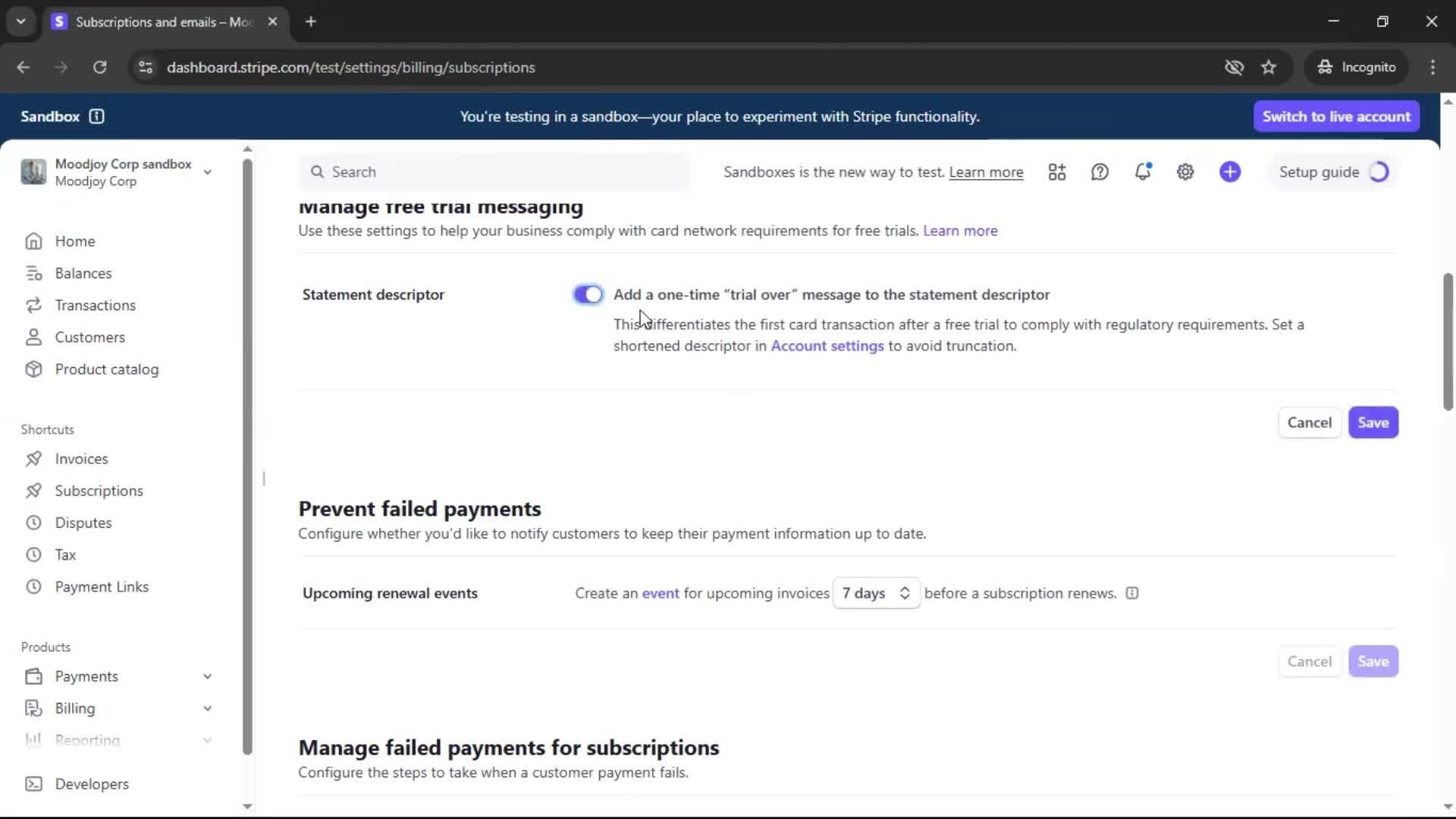 General browsing screenshot
