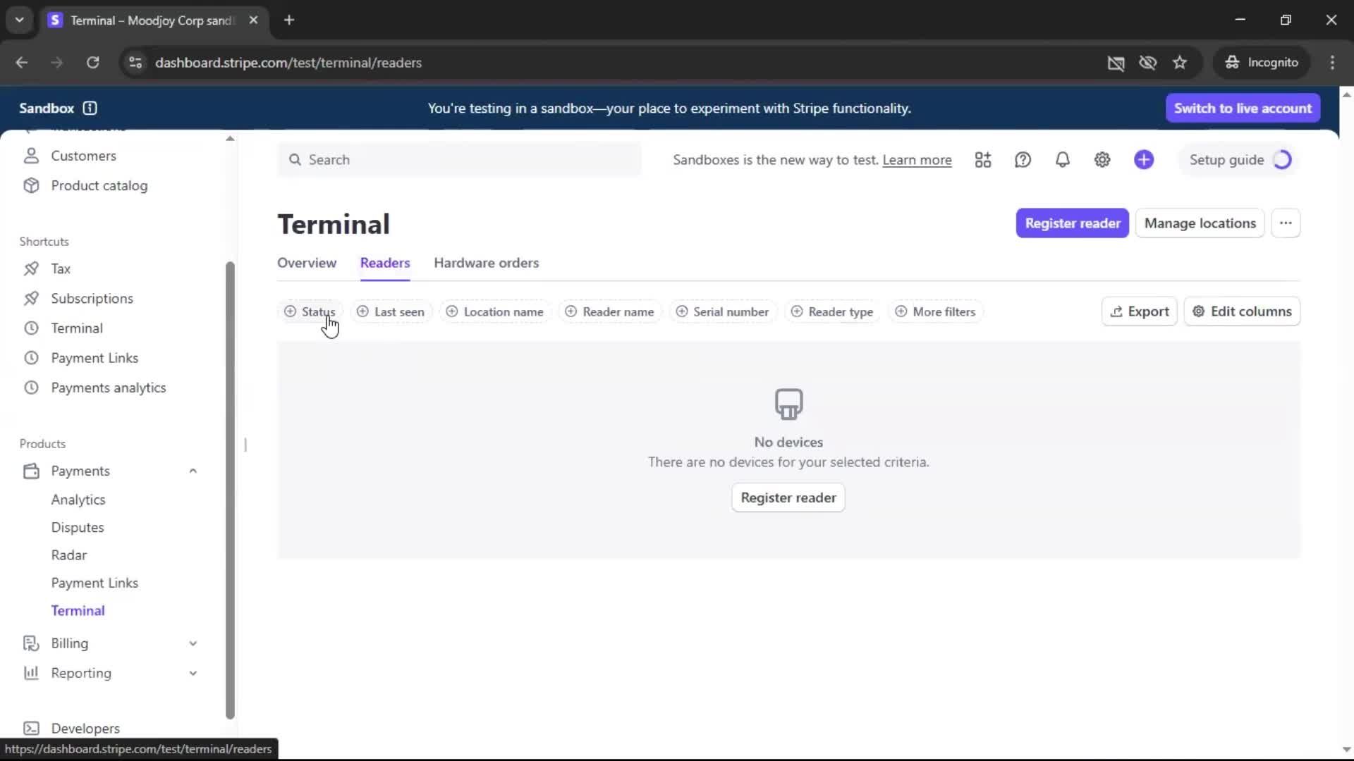 General browsing screenshot