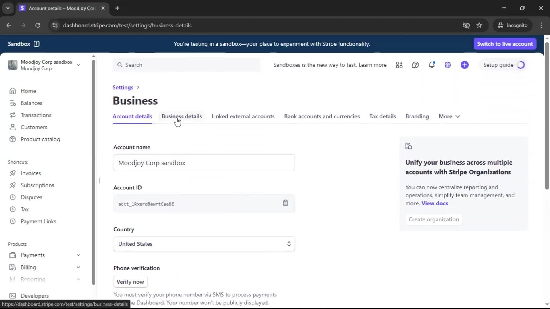 General browsing screenshot