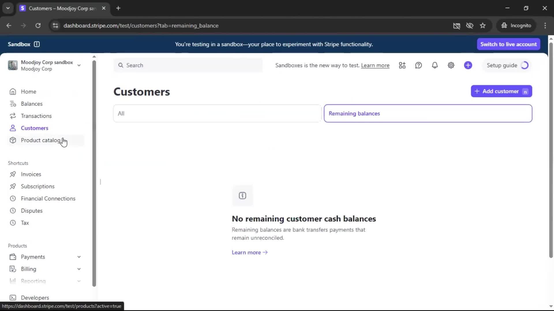 General browsing screenshot