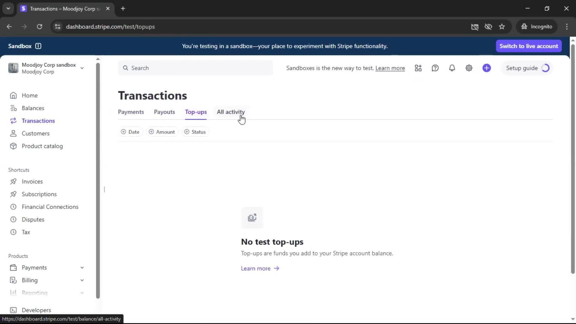 General browsing screenshot