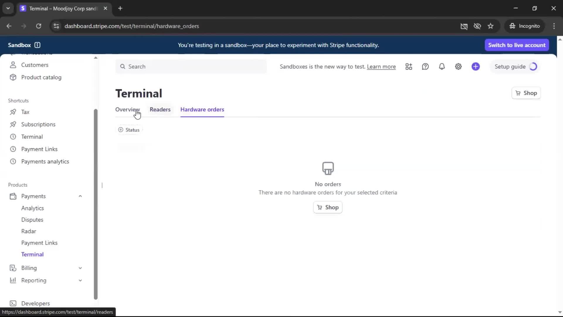 General browsing screenshot