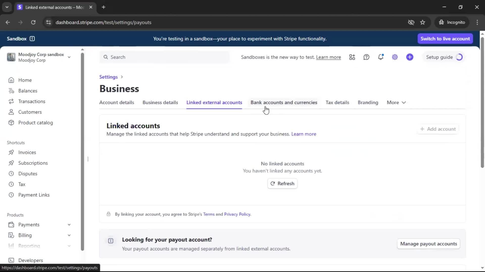 General browsing screenshot