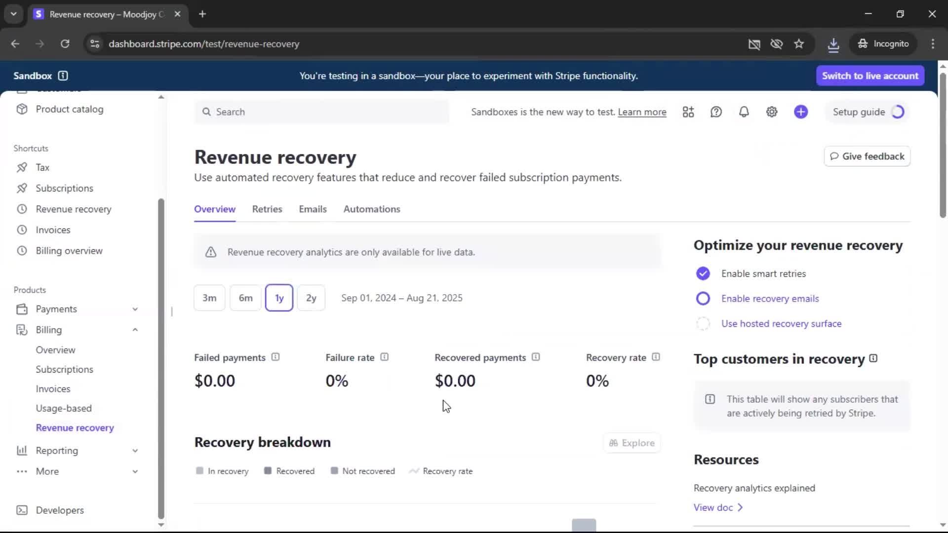 General browsing screenshot