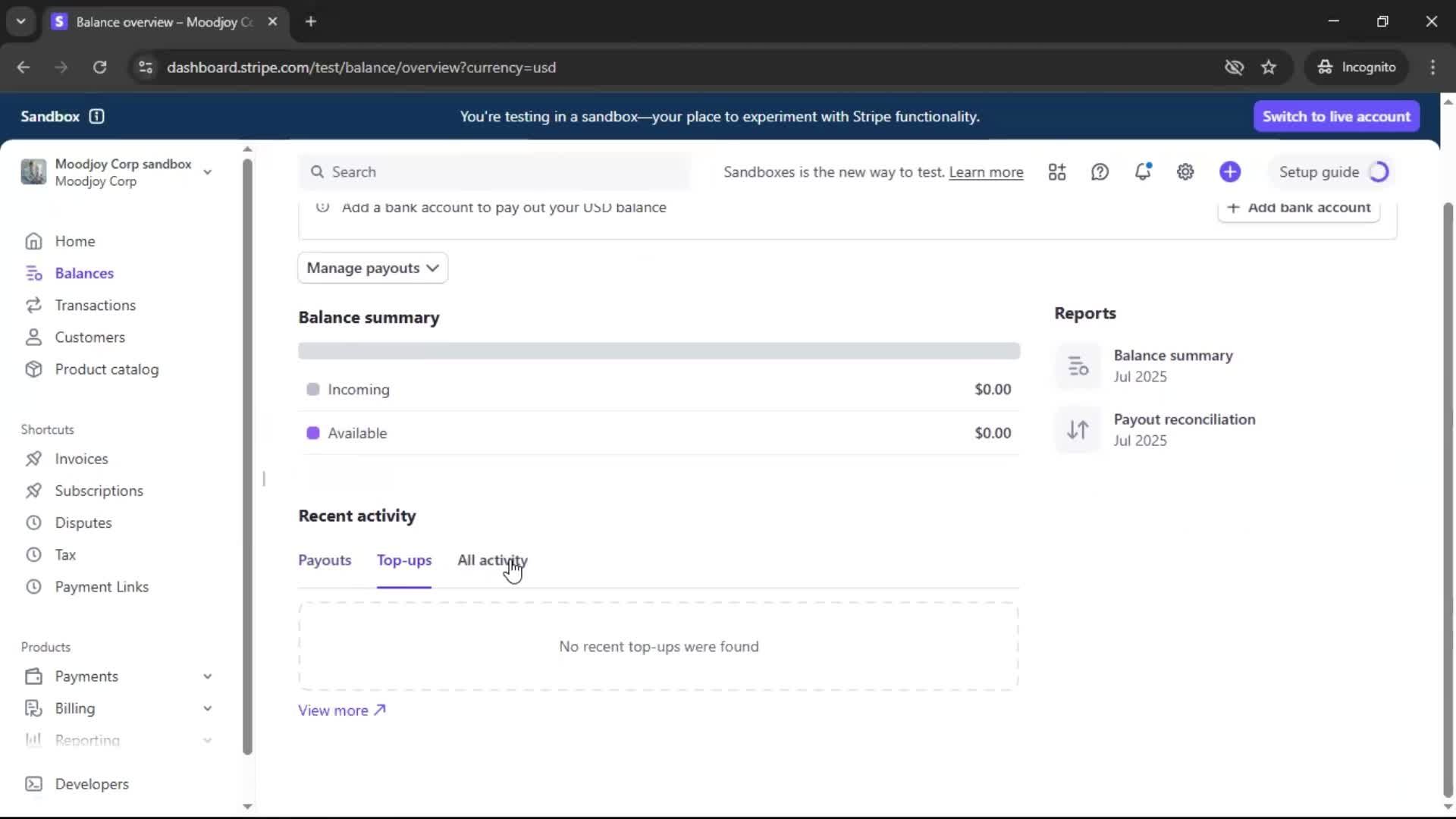 General browsing screenshot