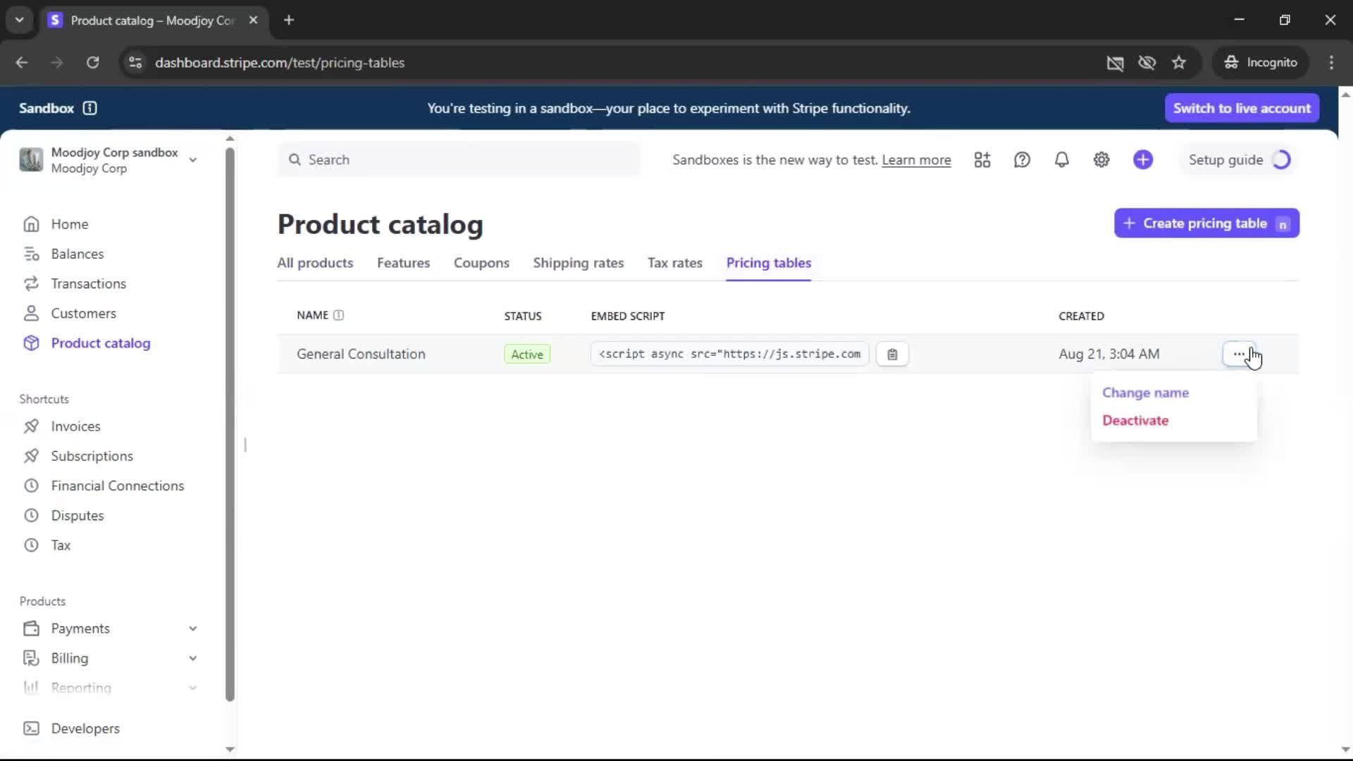 General browsing screenshot