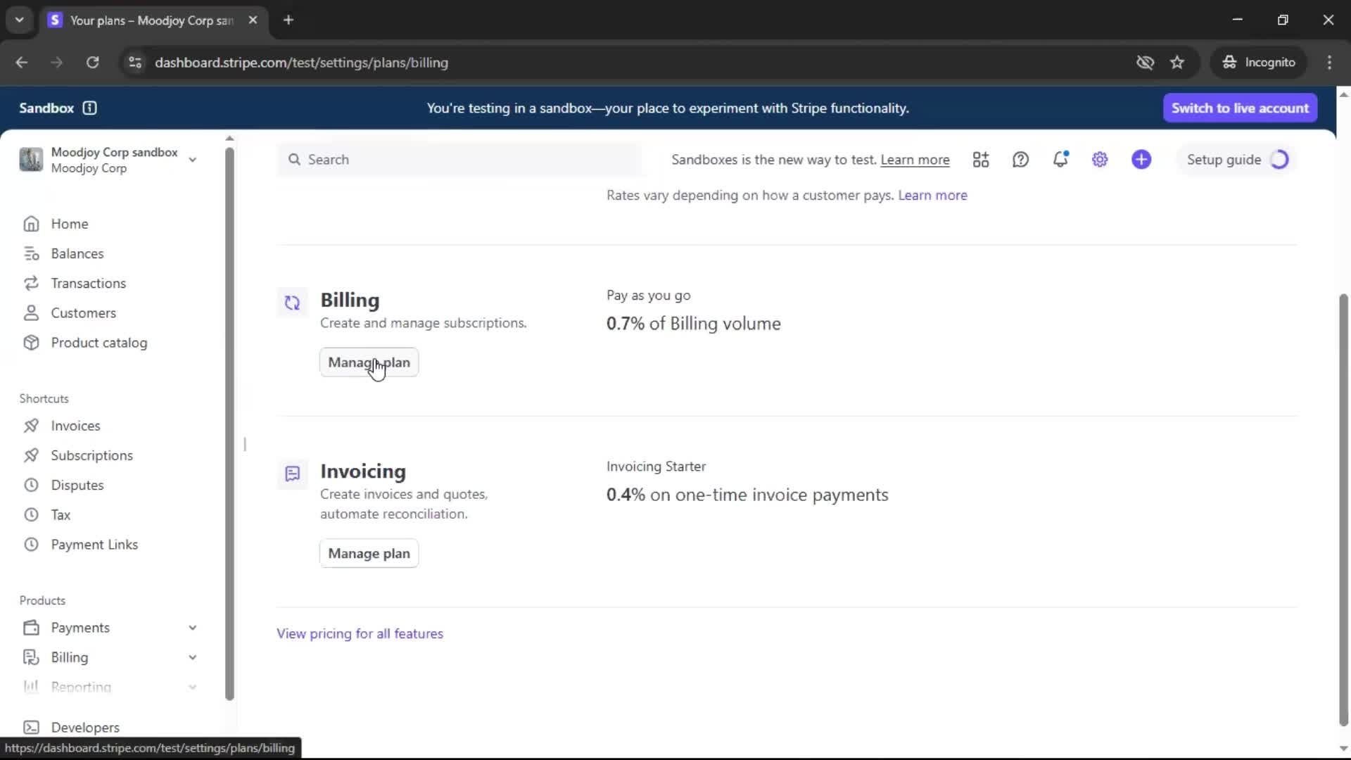 General browsing screenshot