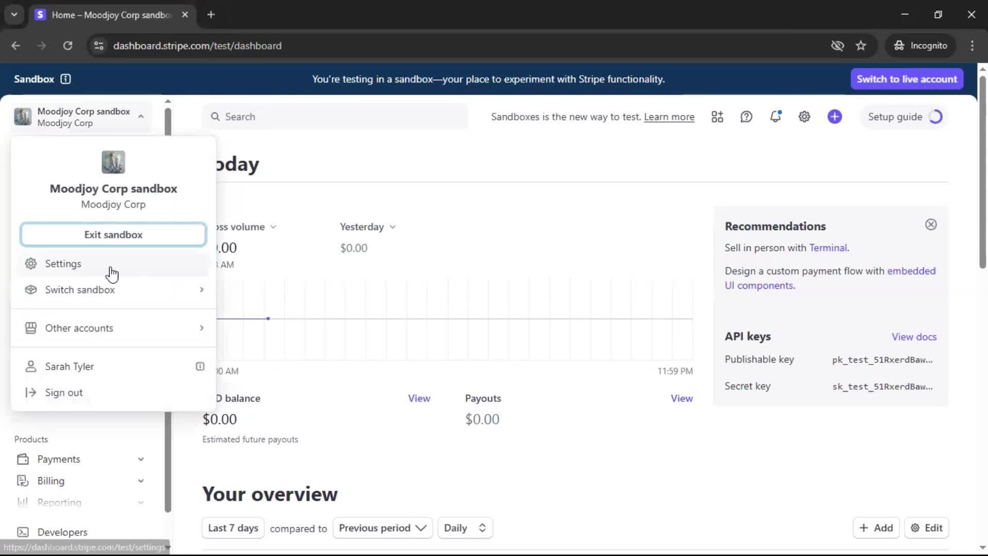 General browsing on Stripe video thumbnail