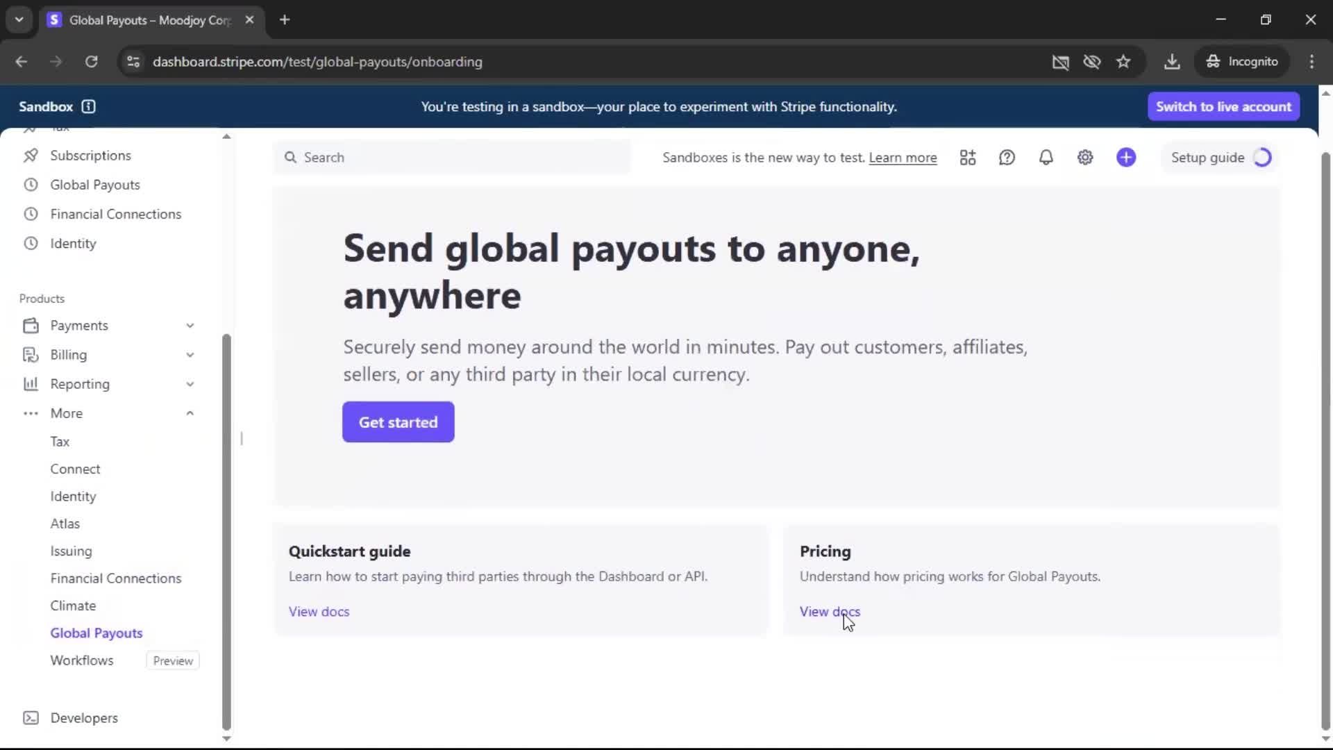 General browsing screenshot