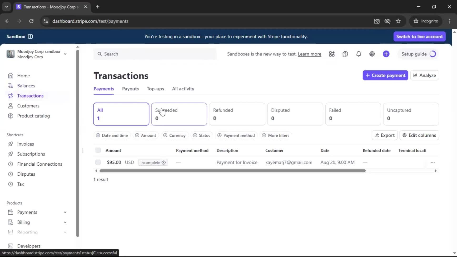 General browsing screenshot