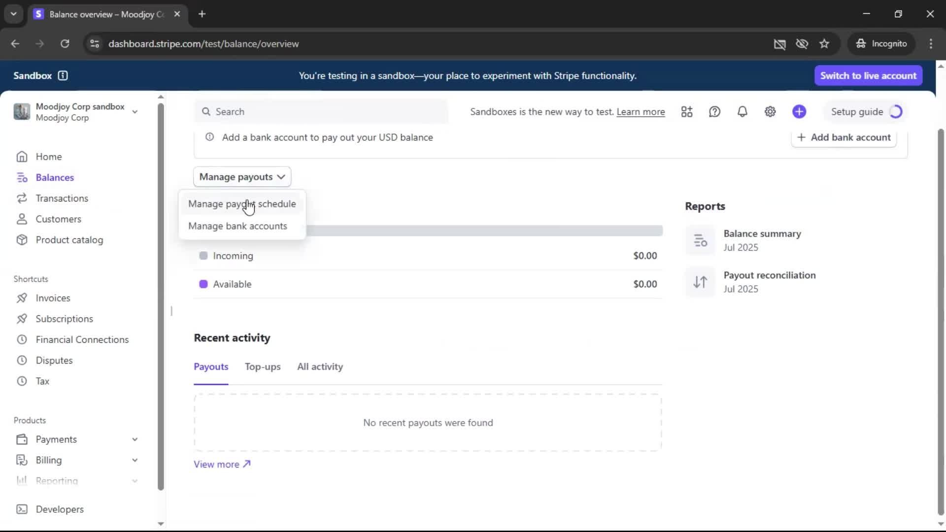 General browsing screenshot
