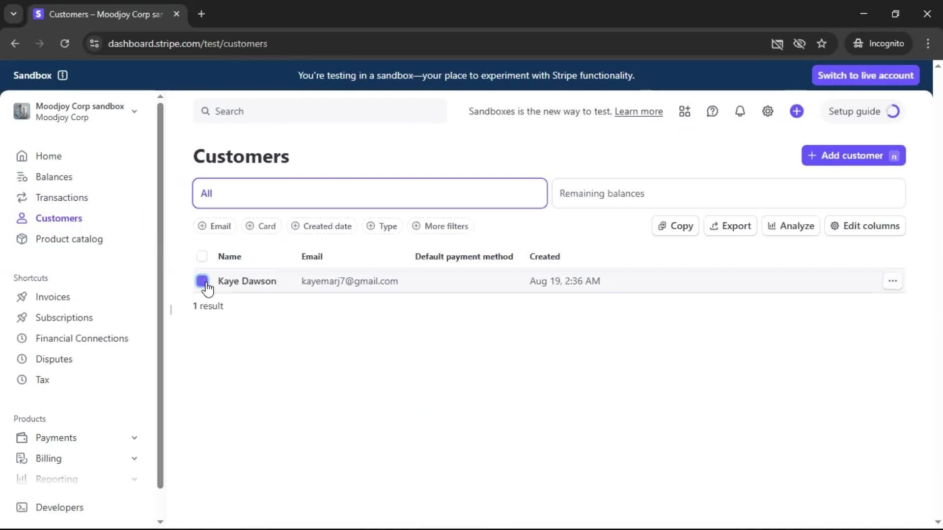 General browsing screenshot
